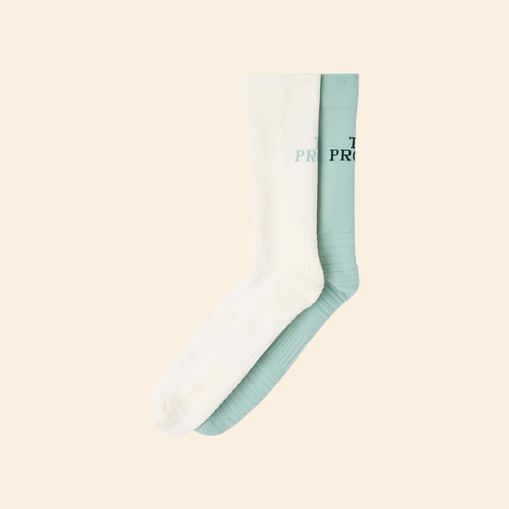 Lot de 2 paires de chaussettes compressives animées VERT