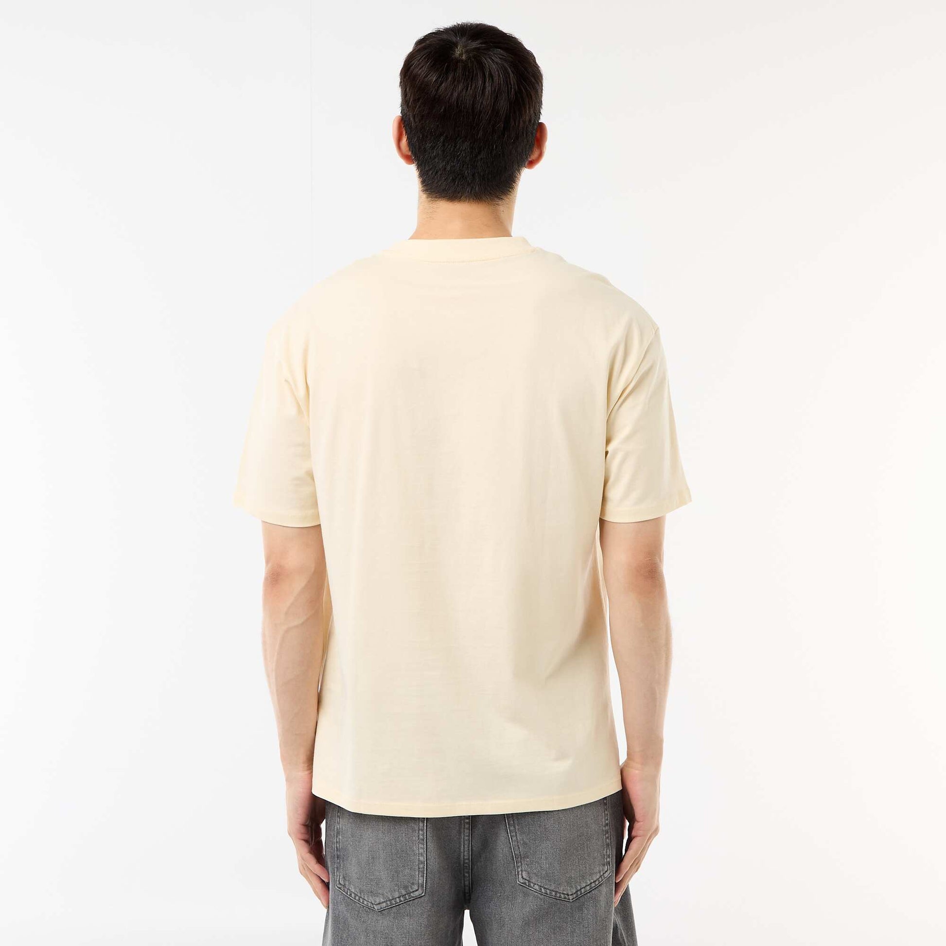 Tee-shirt uni confort fit / oversize BEIGE