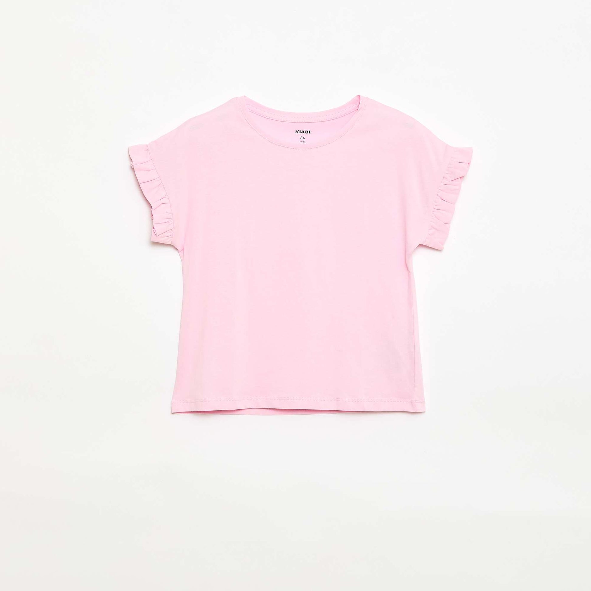 T-shirt à manches volantes ROSE