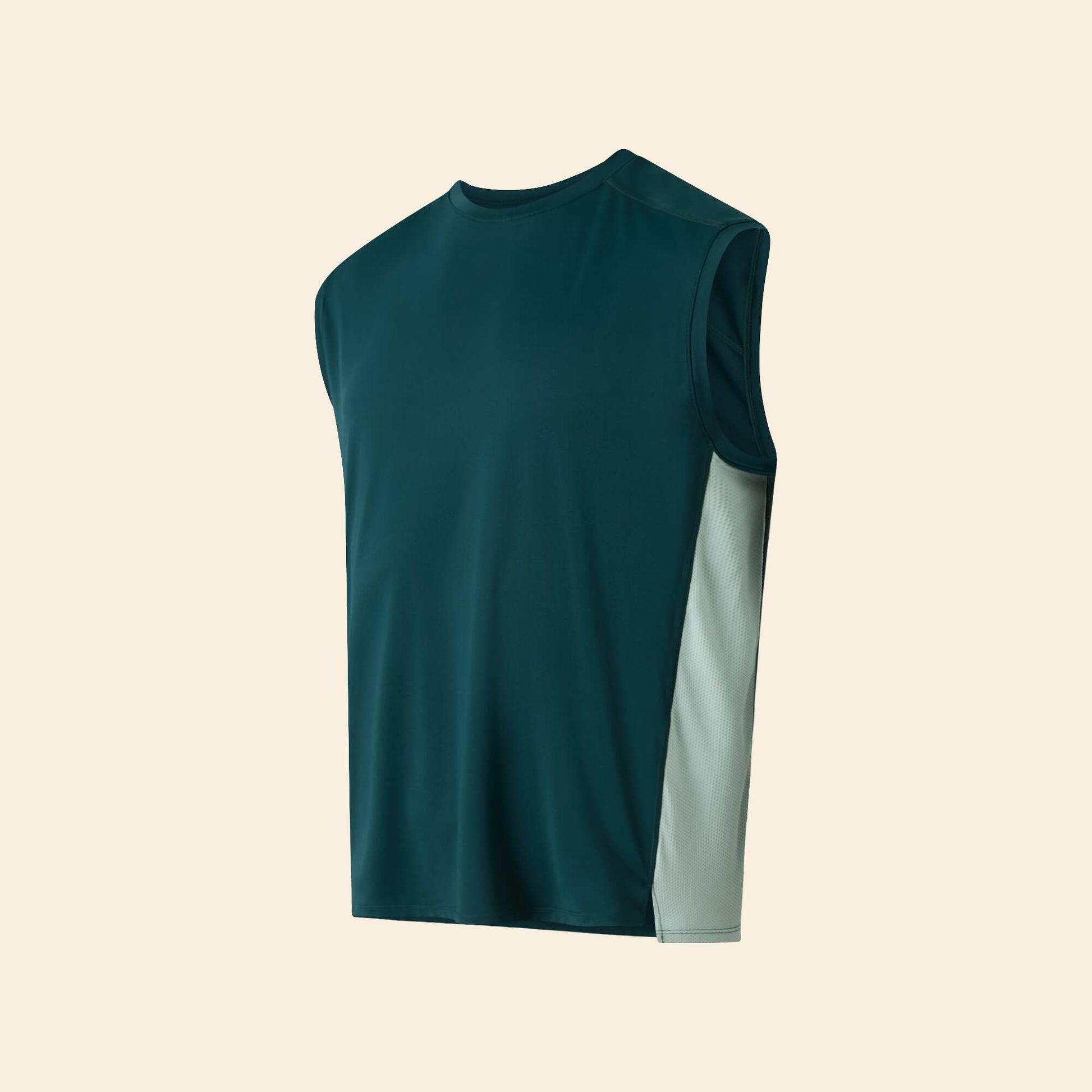 Débardeur de sport avec mesh sur côtés VERT