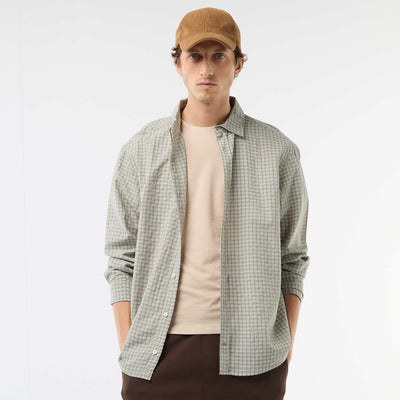 Chemise à carreaux KAKI