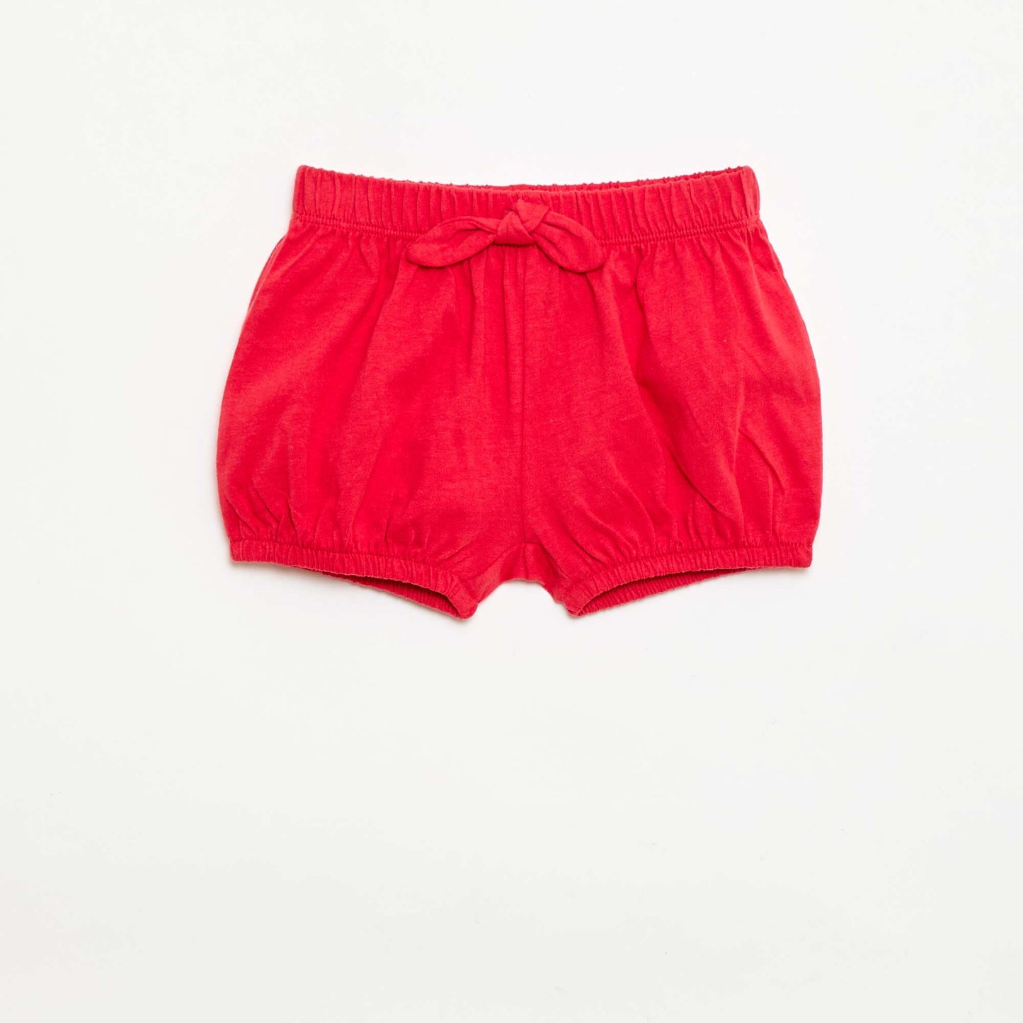 Lot de 2 shorts avec nœuds fantaisie BLANC
