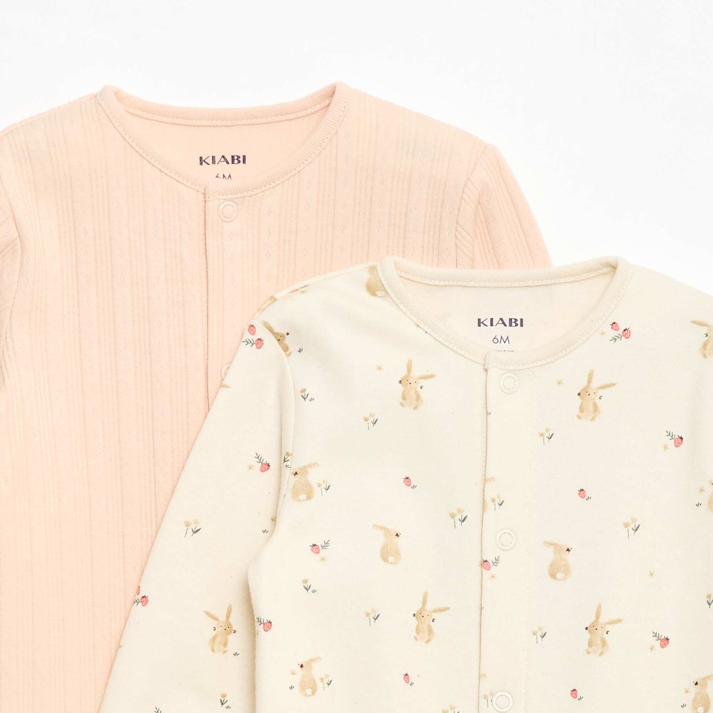 Lot de pyjamas dors biens avec pieds BLANC
