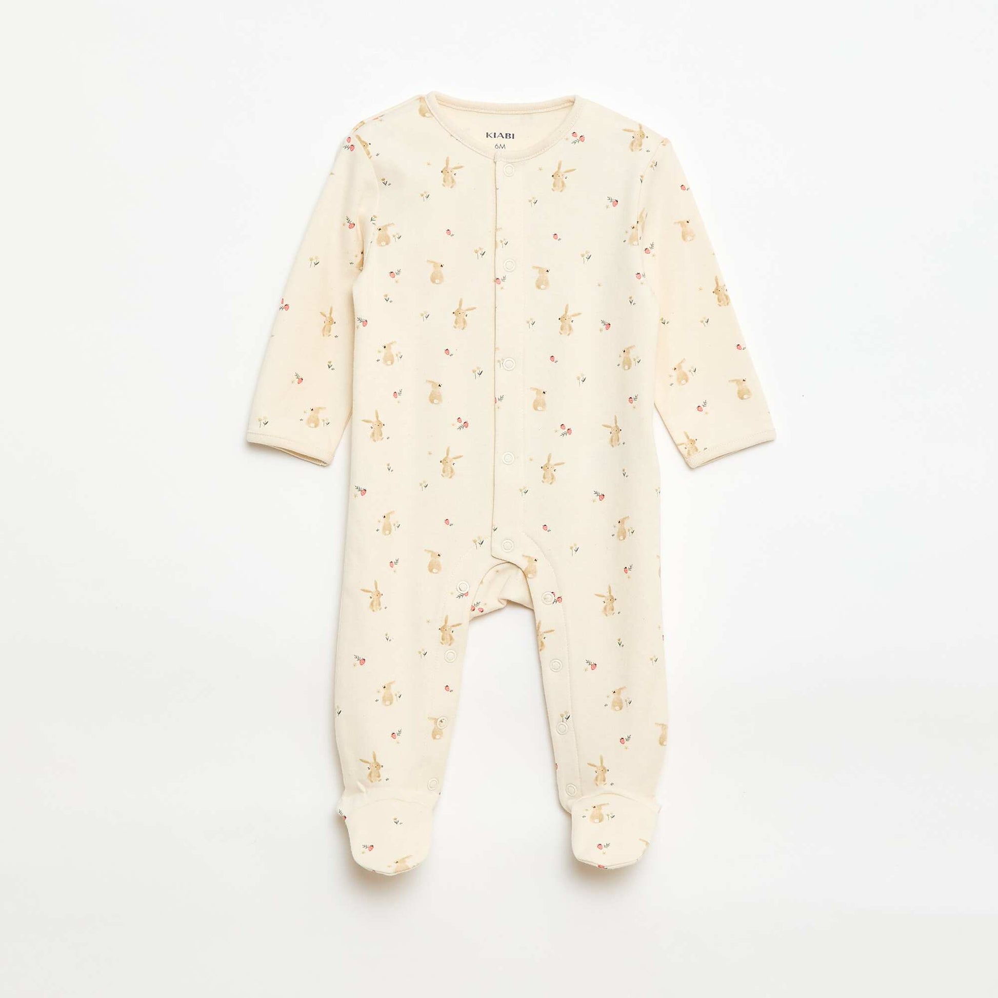 Lot de pyjamas dors biens avec pieds BLANC