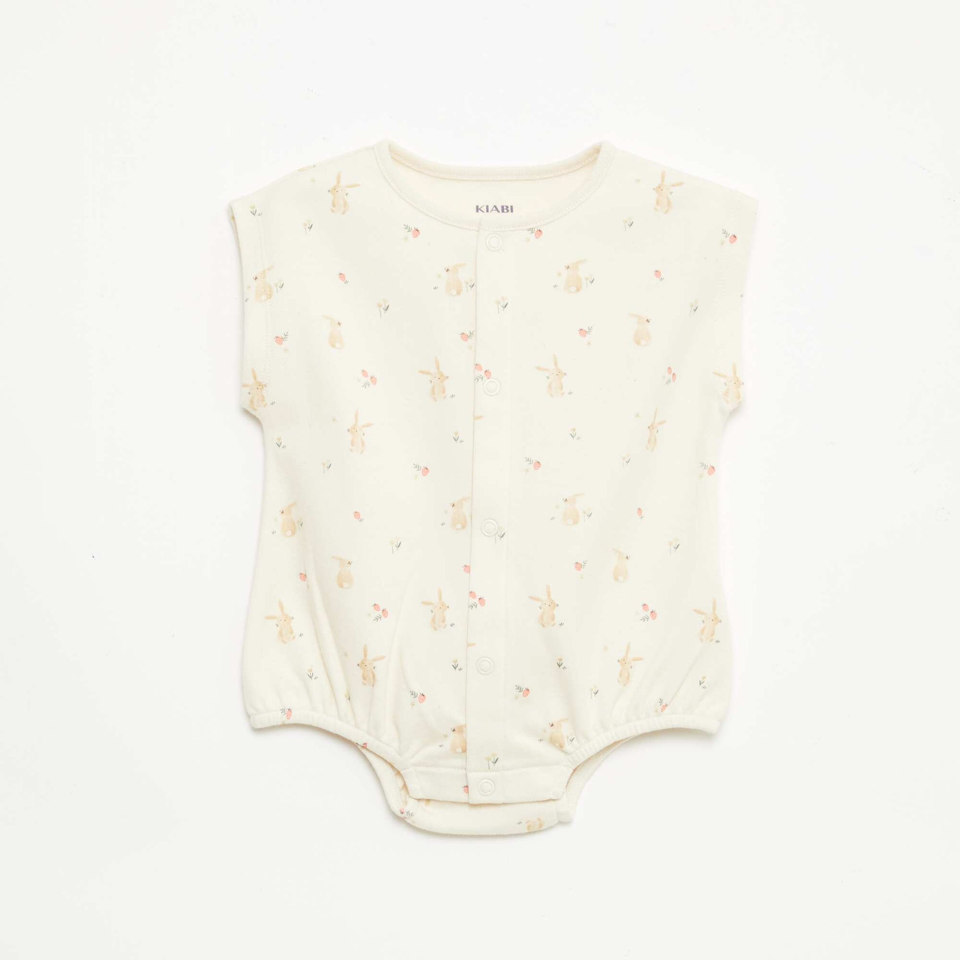 Lot de 2 barboteuses BLANC