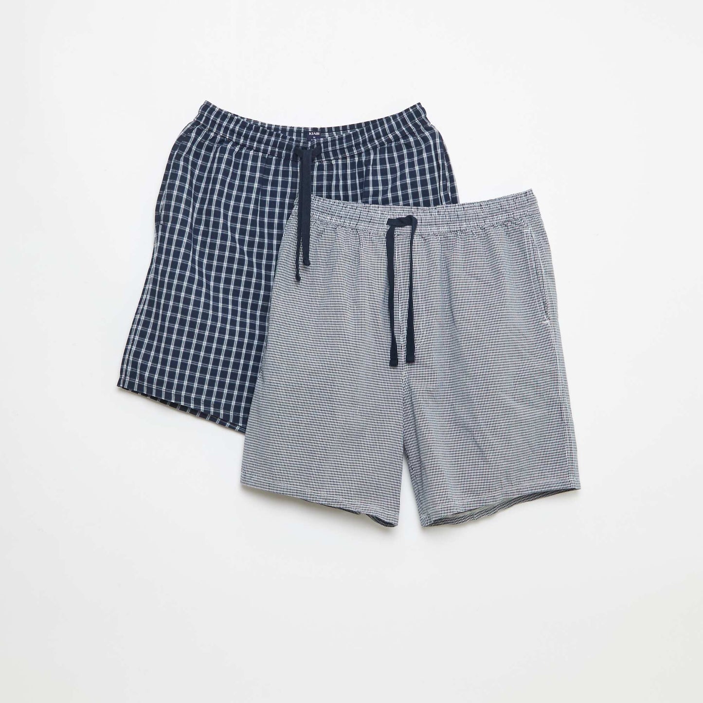 Lot de shorts de nuit avec poches - 2 pièces BLEU