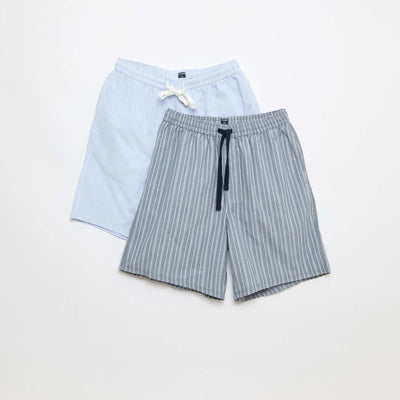 Lot de shorts de nuit avec poches - 2 pièces GRIS