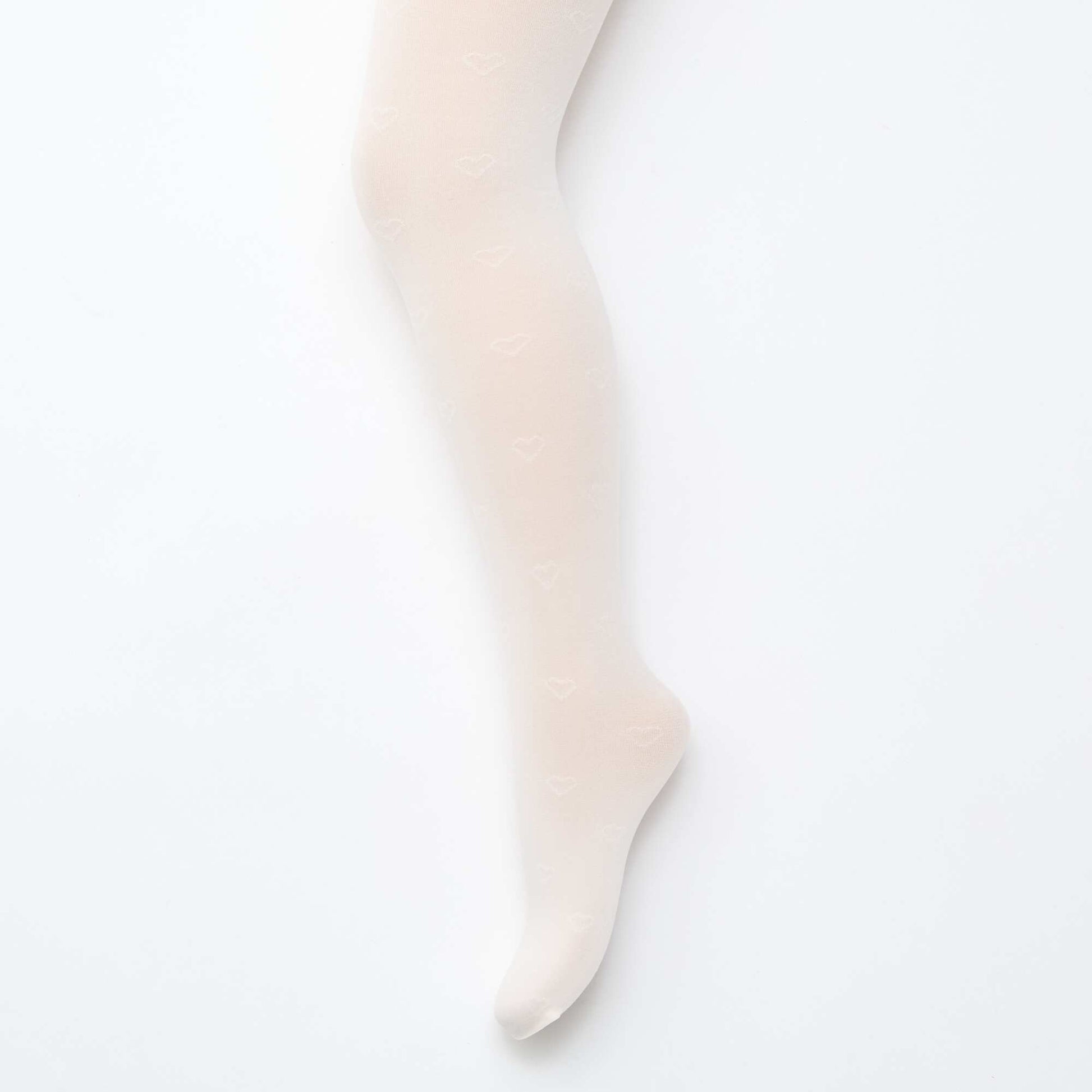 Lot de 2 collants légers imprimés ROSE