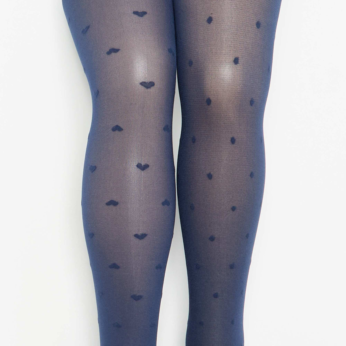 Lot de 2 collants légers imprimés BLEU