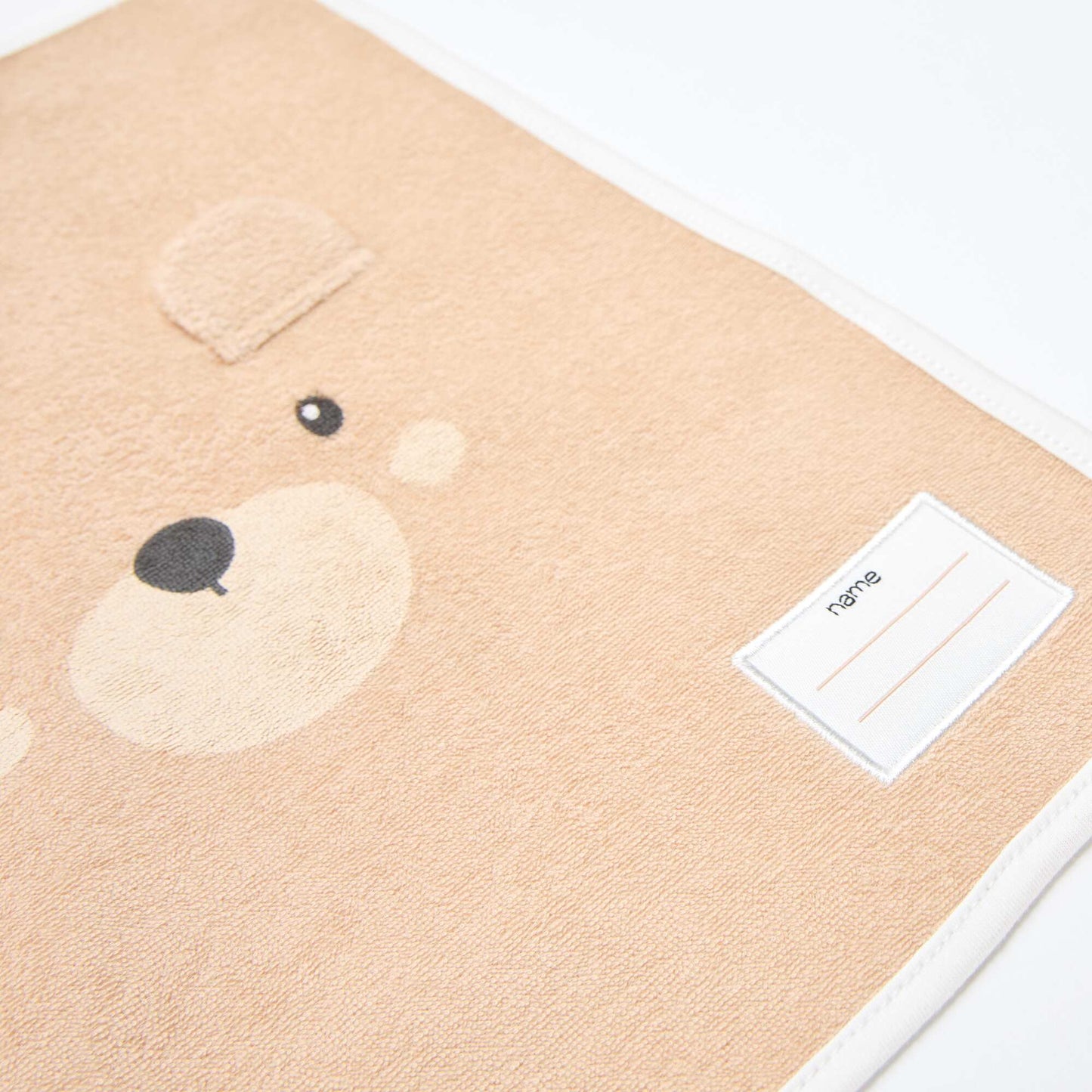 Lot de 2 bavoirs à enfiler par la tête BEIGE