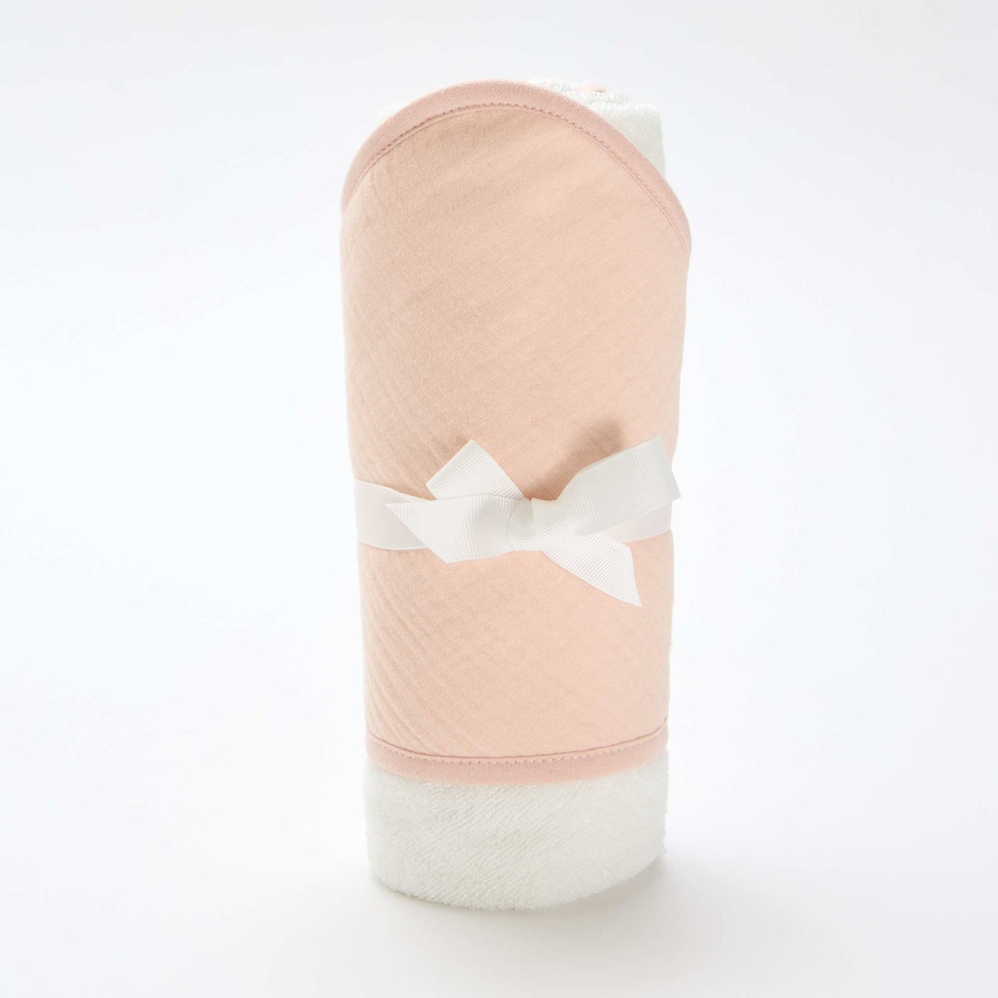 Cape de bain en coton 62 x 104 cm ROSE