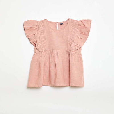 Blouse ample en lin mélangé ROSE