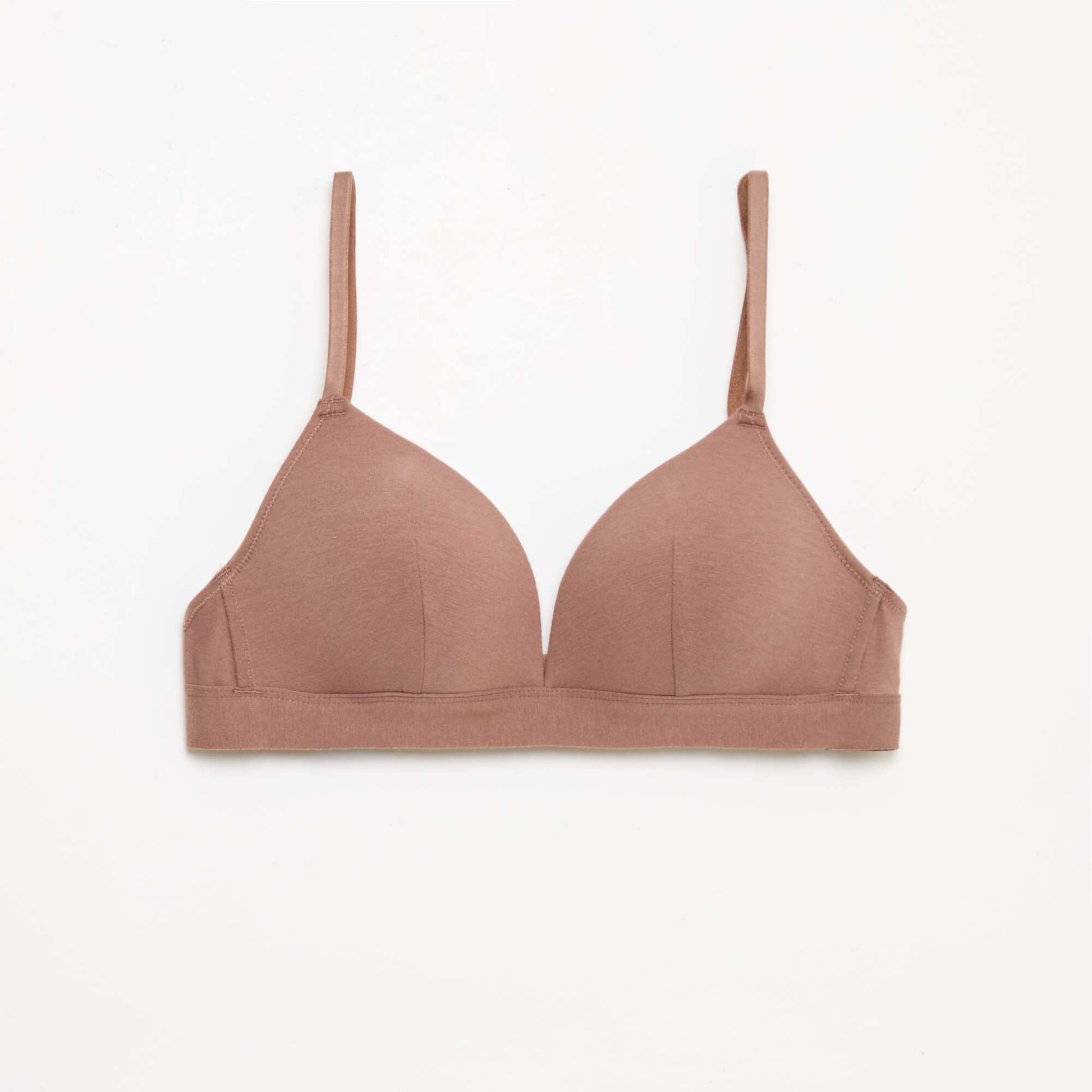 Lot de 2 soutiens-gorge en coton ECRU
