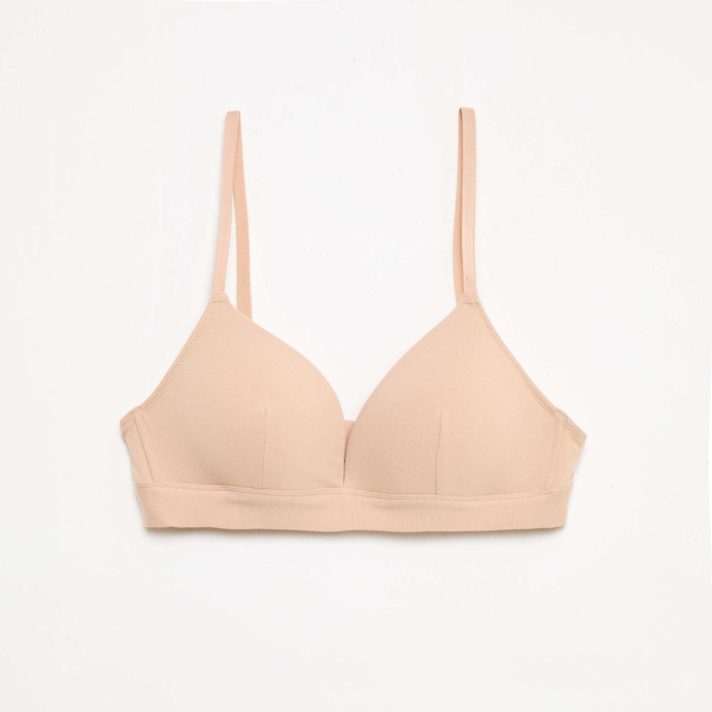 Lot de 2 soutiens-gorge en coton ECRU