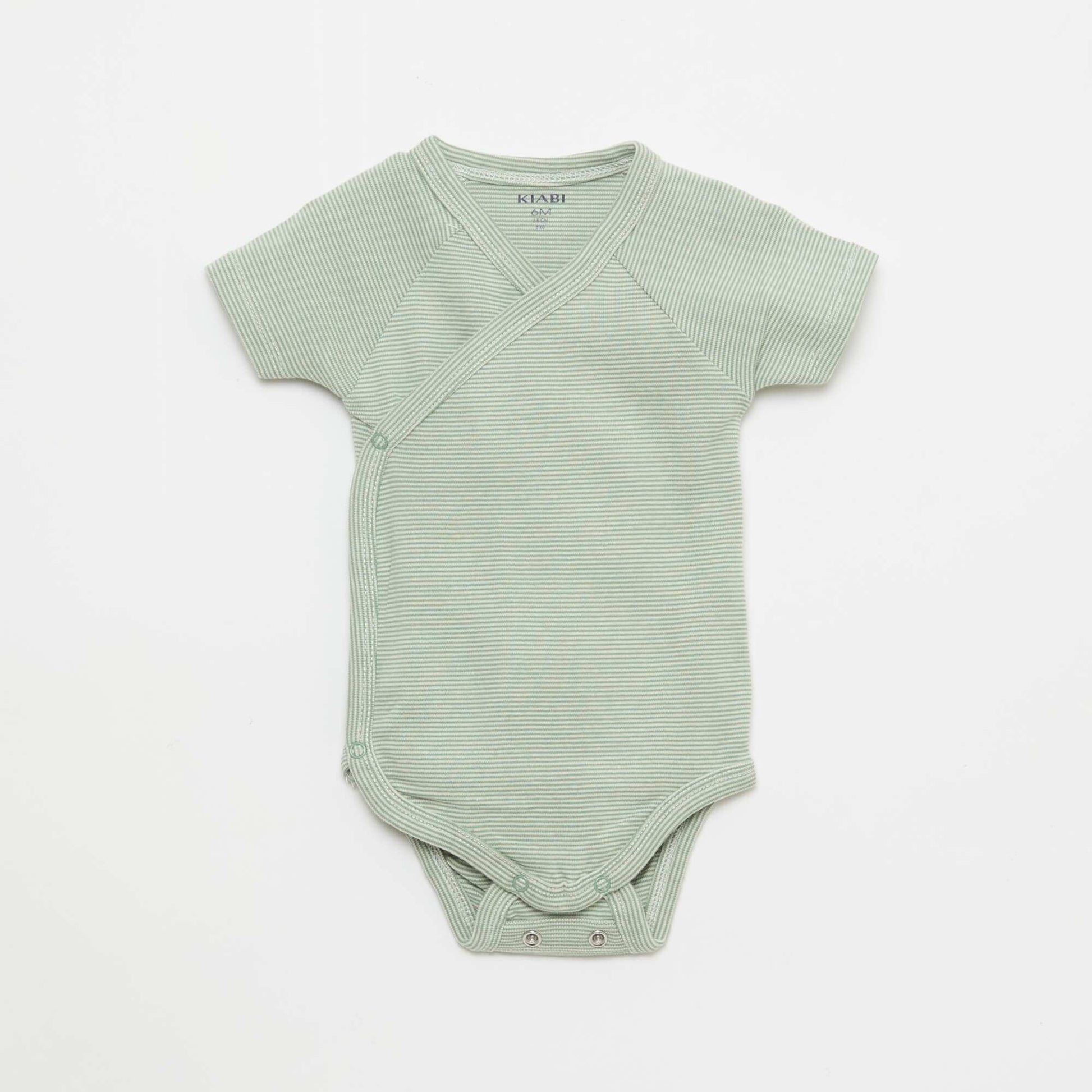 Lot de 3 bodies évolutifs à manches courtes BLEU