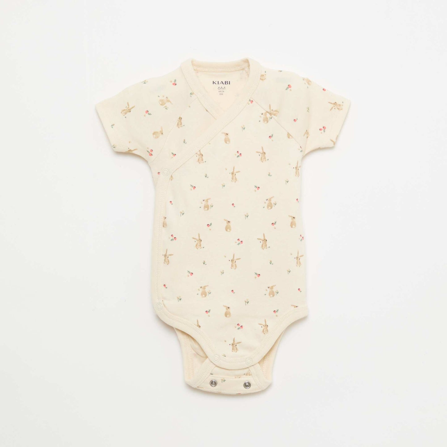 Lot de 3 bodies évolutifs à manches courtes ROSE