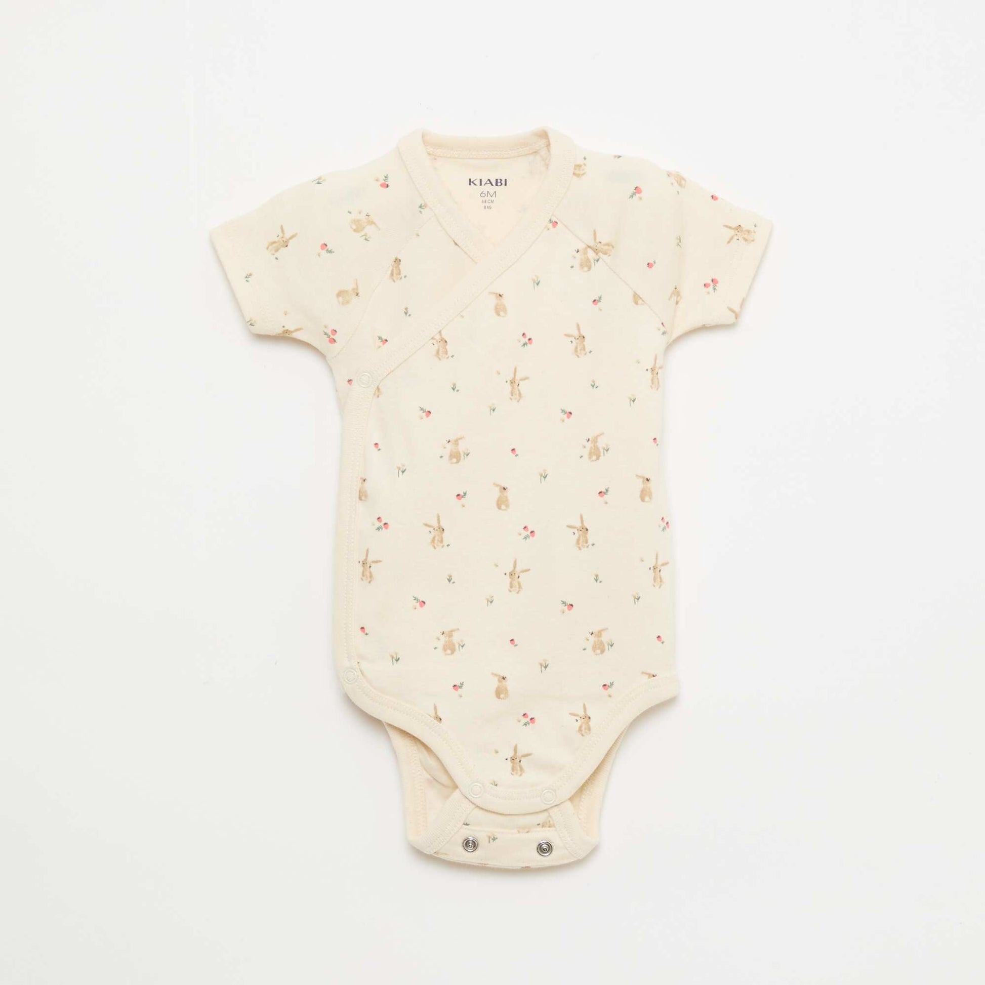 Lot de 3 bodies évolutifs à manches courtes ROSE