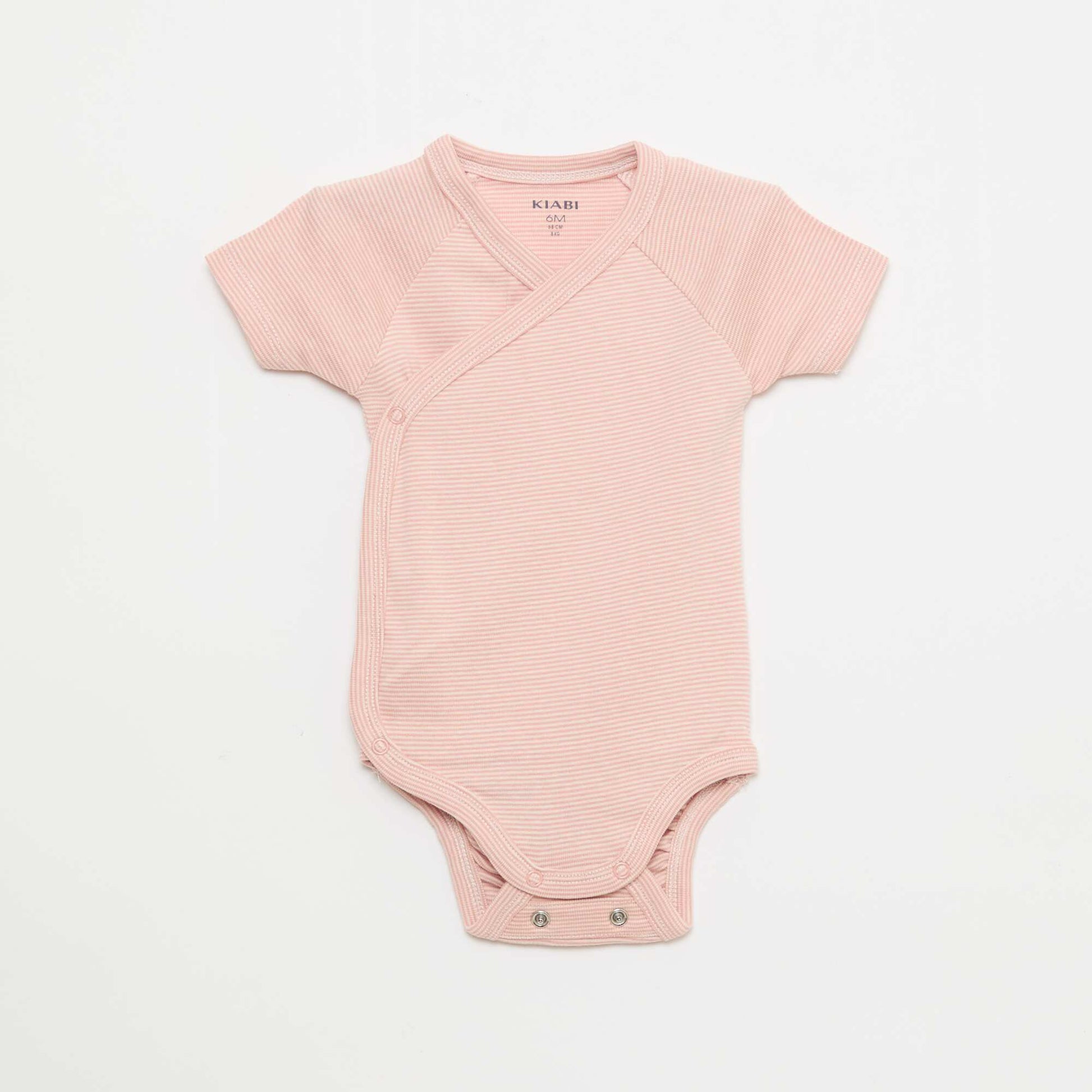 Lot de 3 bodies évolutifs à manches courtes ROSE
