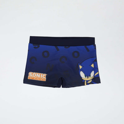 Maillot de bain boxer imprimé 'Sonic' BLEU