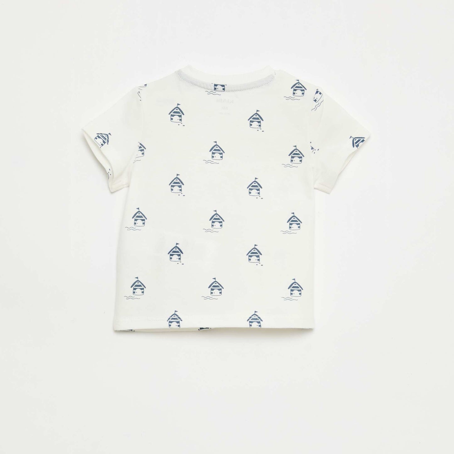 T-shirt uni en jersey coton VIOLET