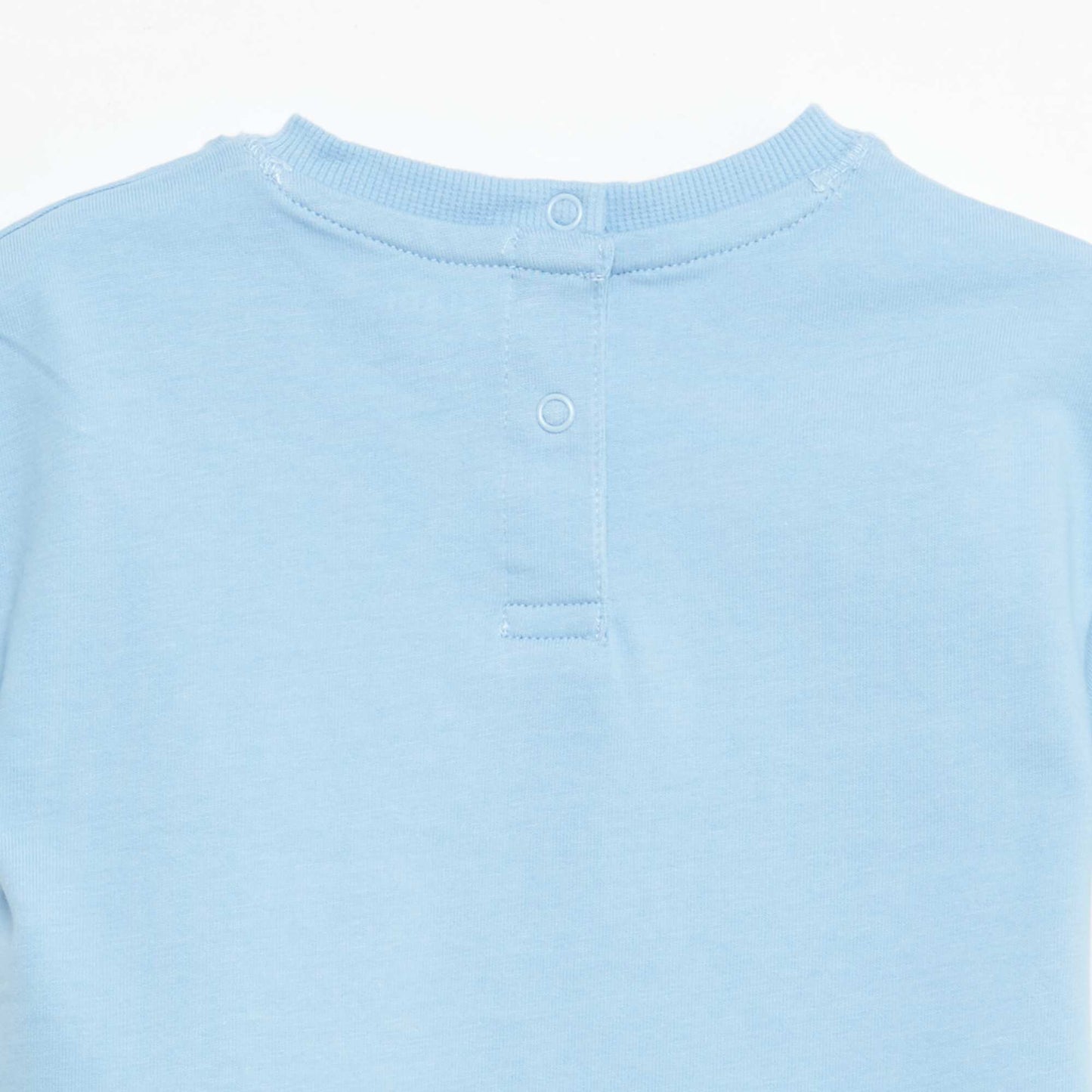 T-shirt uni sans manches BLEU