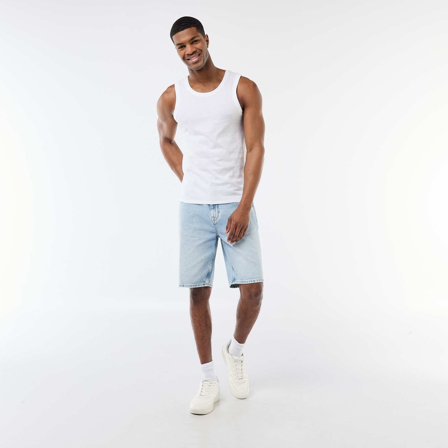Lot de débardeur en maille jersey - 2 pièces BLANC