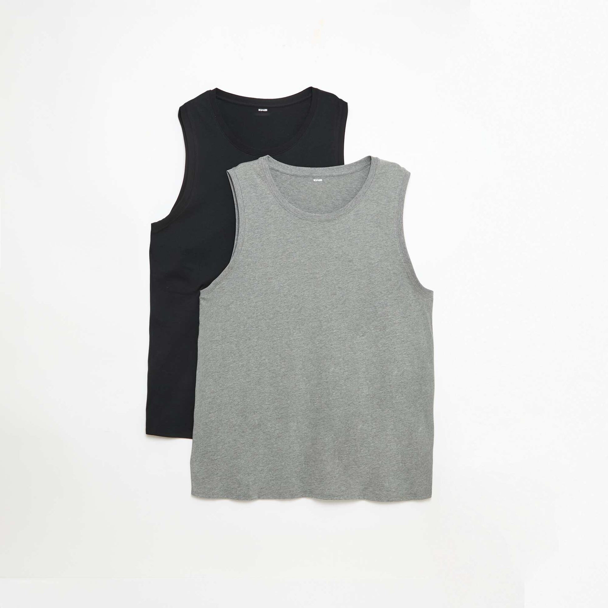Lot de débardeur en maille jersey - 2 pièces GRIS
