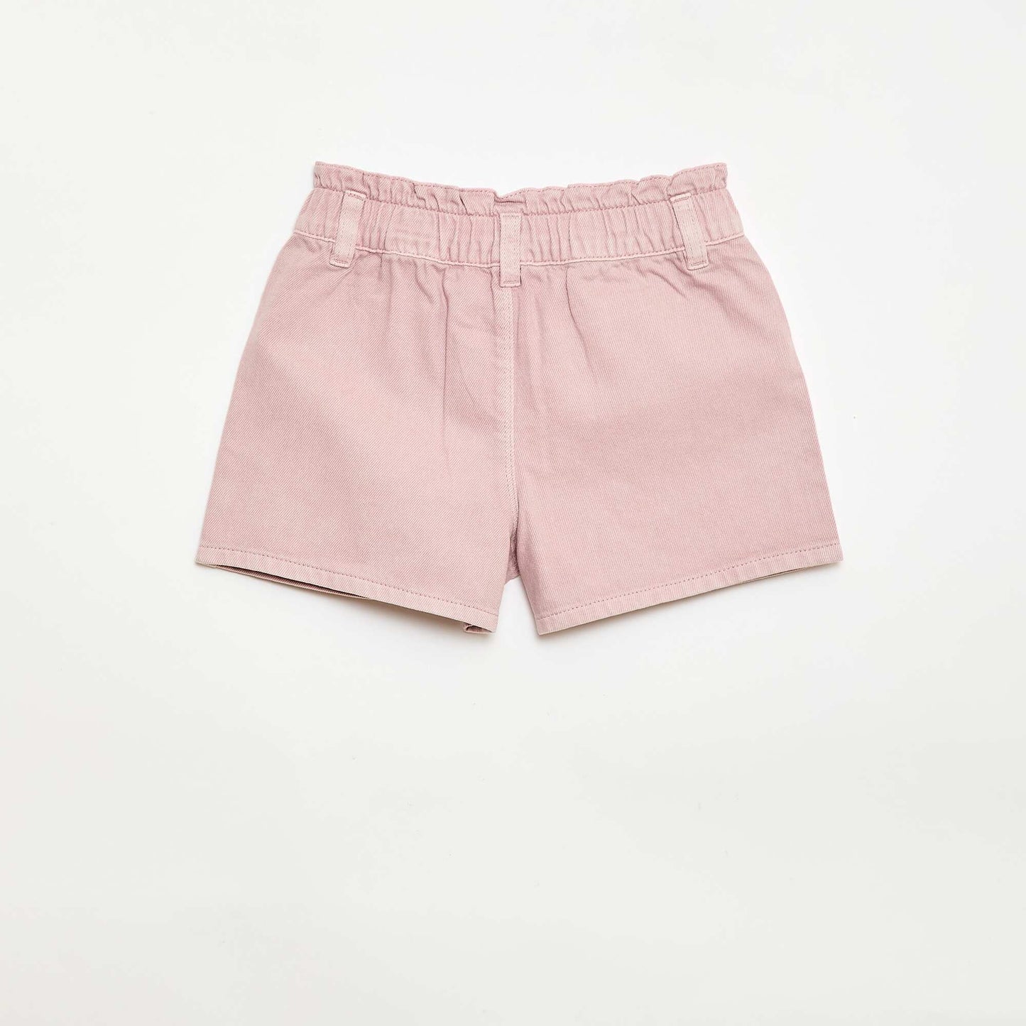 Short en twill uni ROSE