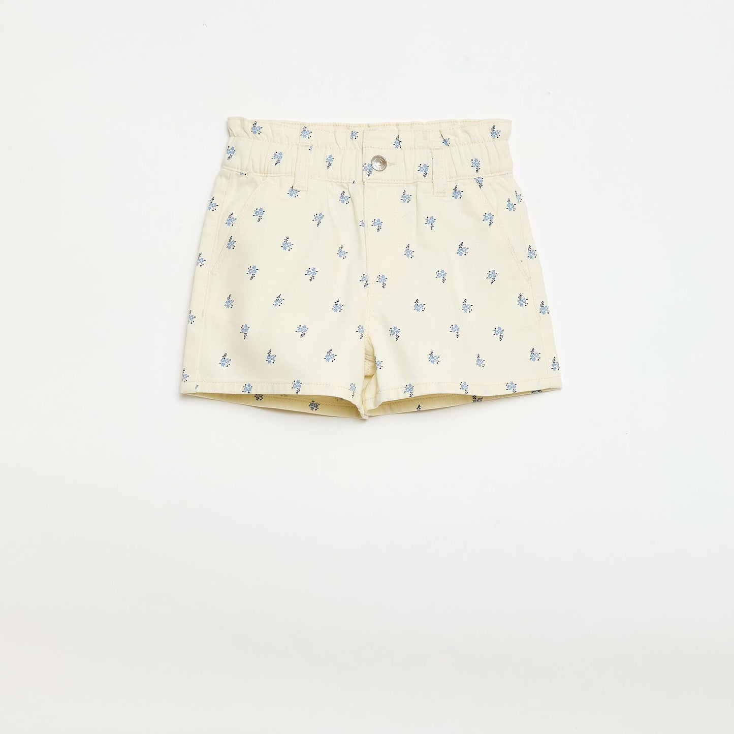 Short en coton BEIGE