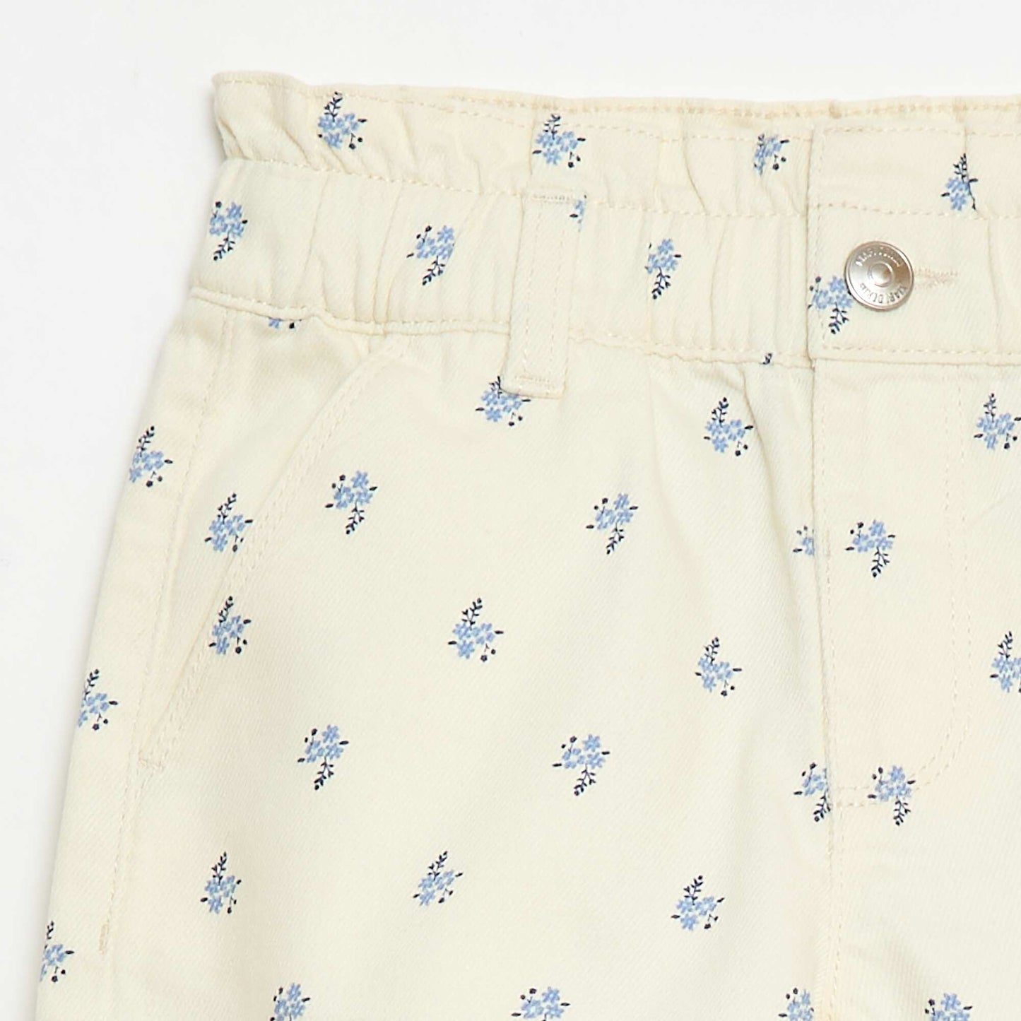 Short en coton BEIGE