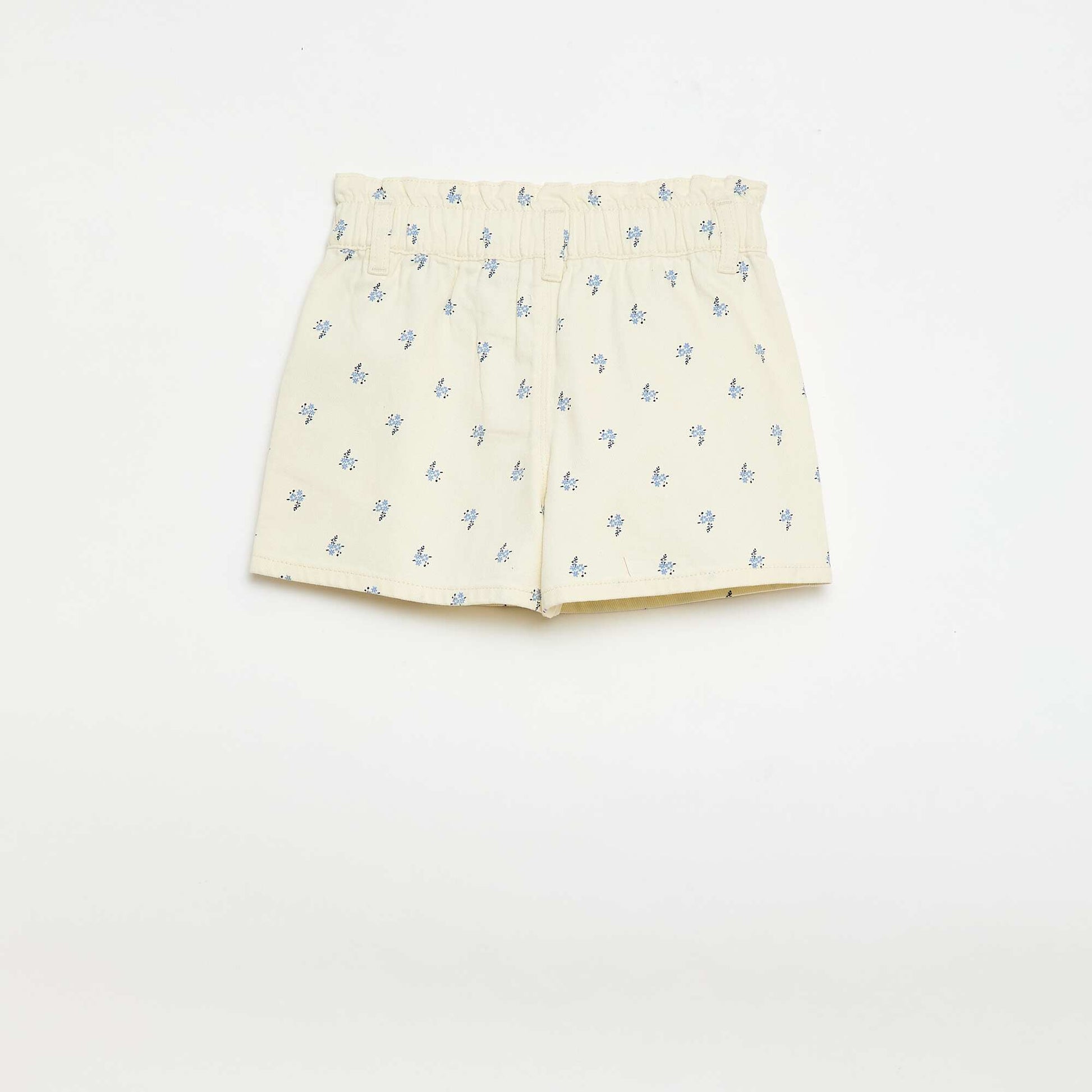 Short en coton BEIGE