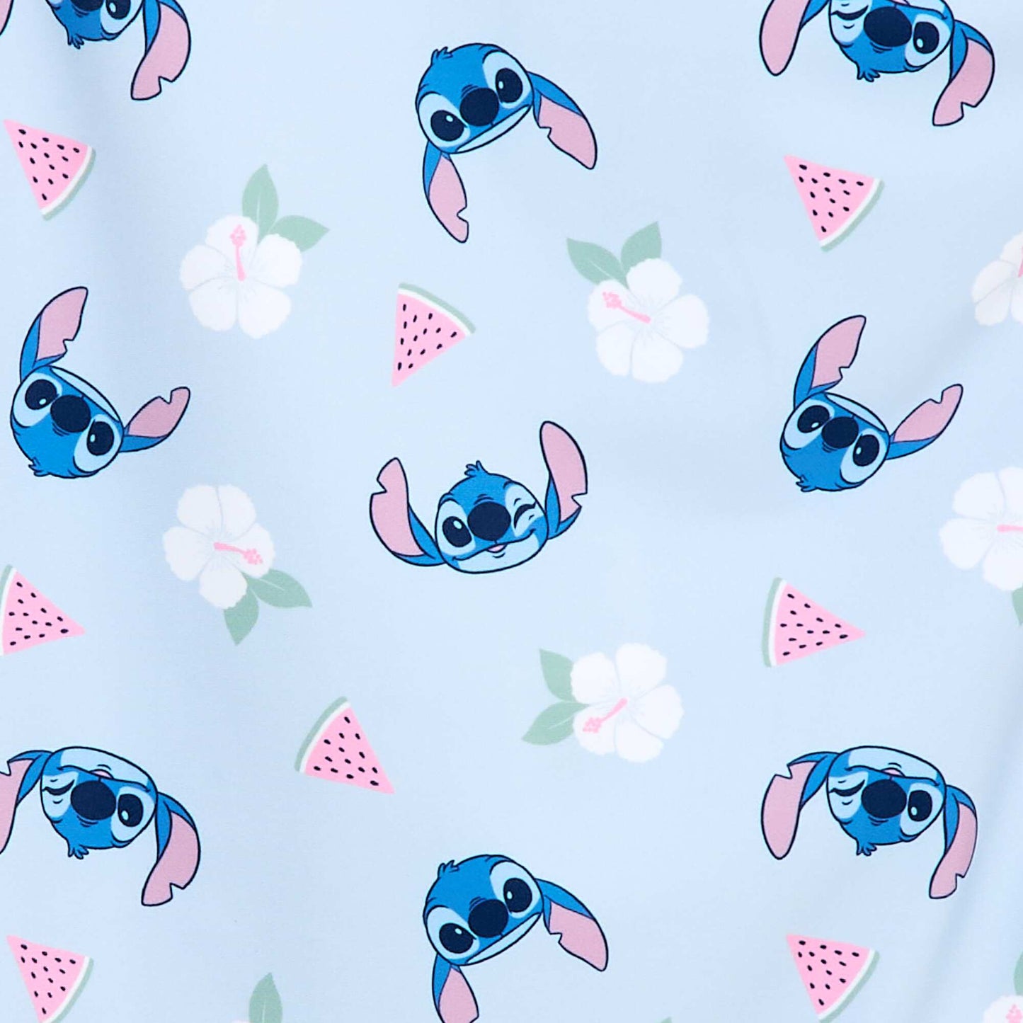 Maillot de bain imprimé 'Stitch & Angel' 'Disney' - 1 pièce BLEU