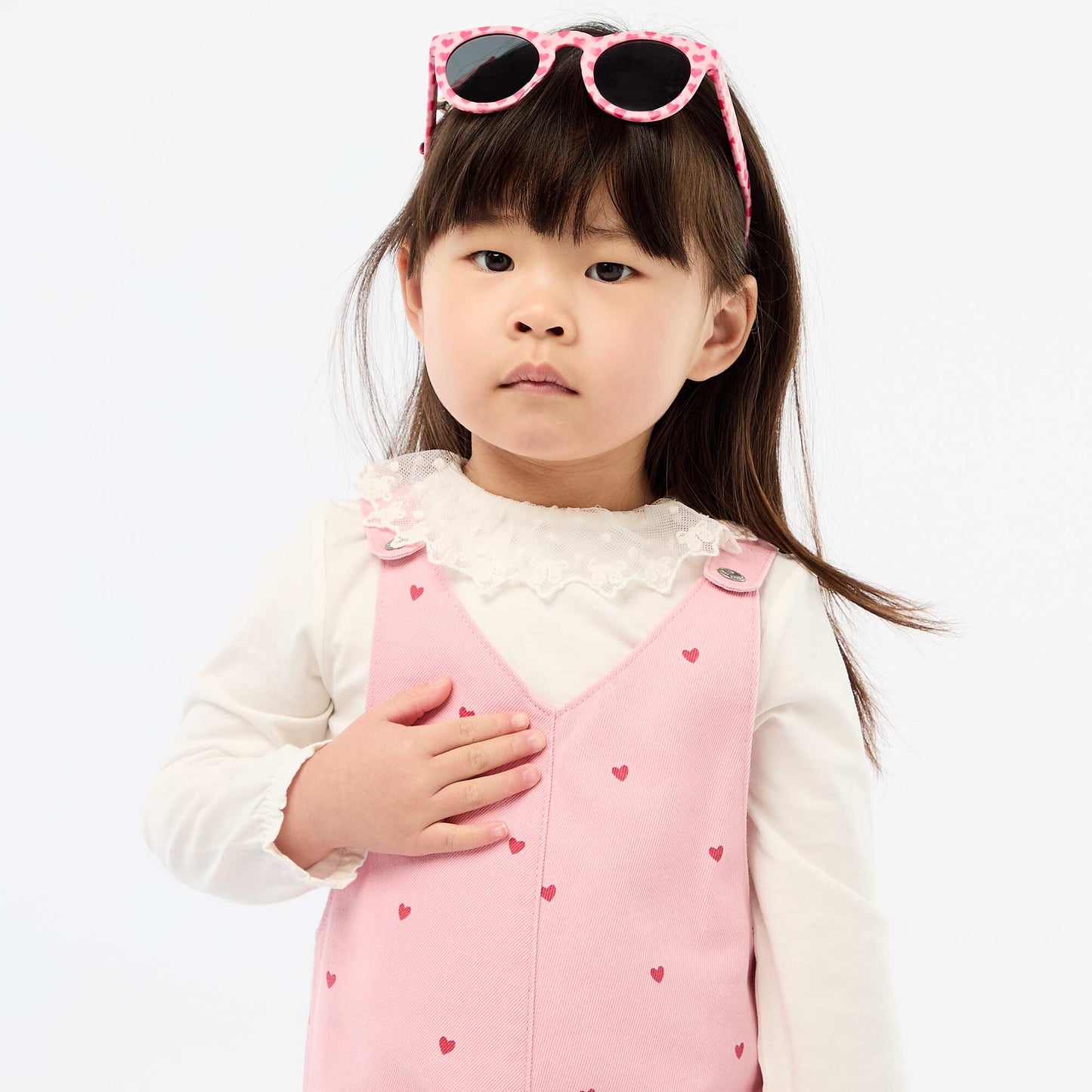 Salopette en twill ROSE