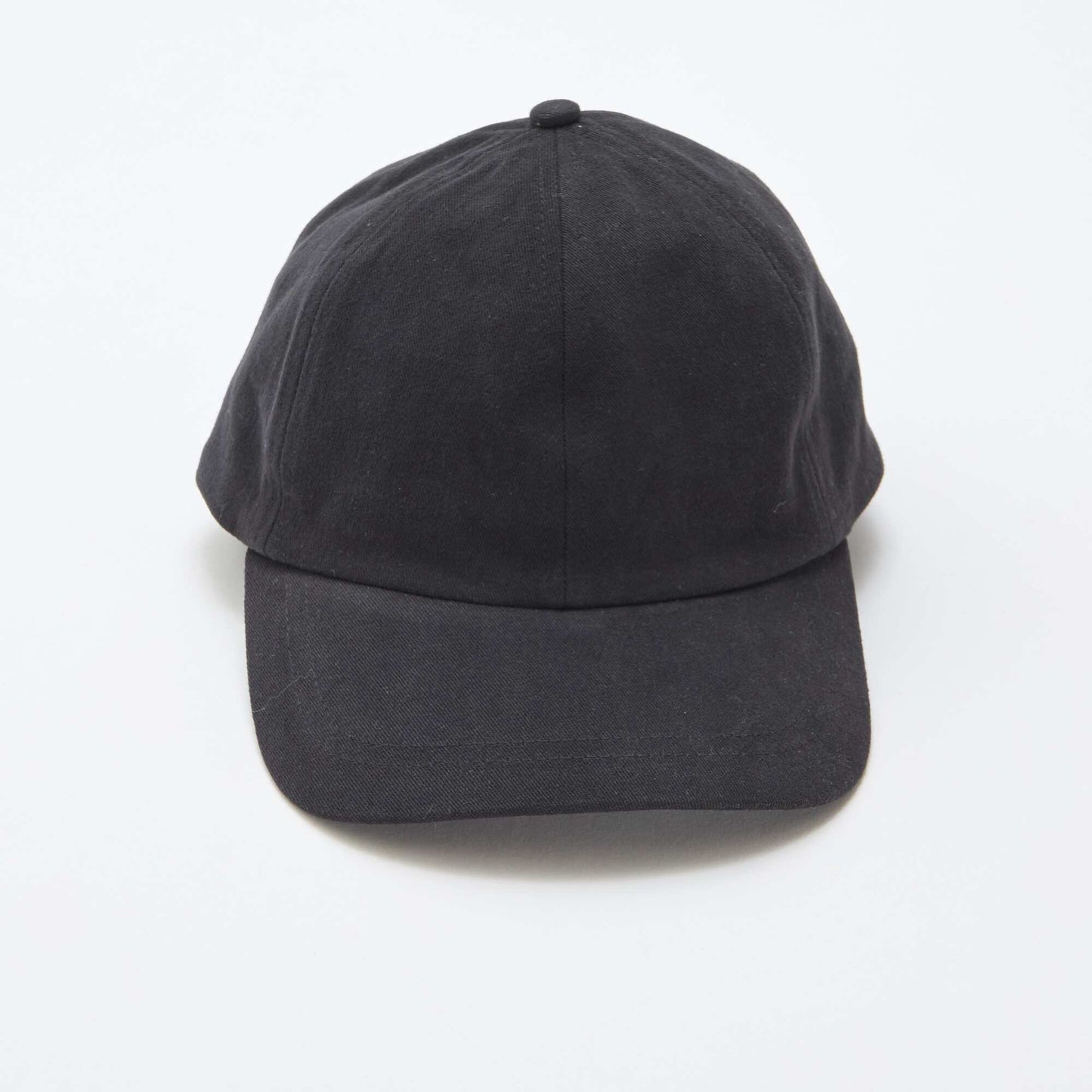 Casquette baseball en coton NOIR