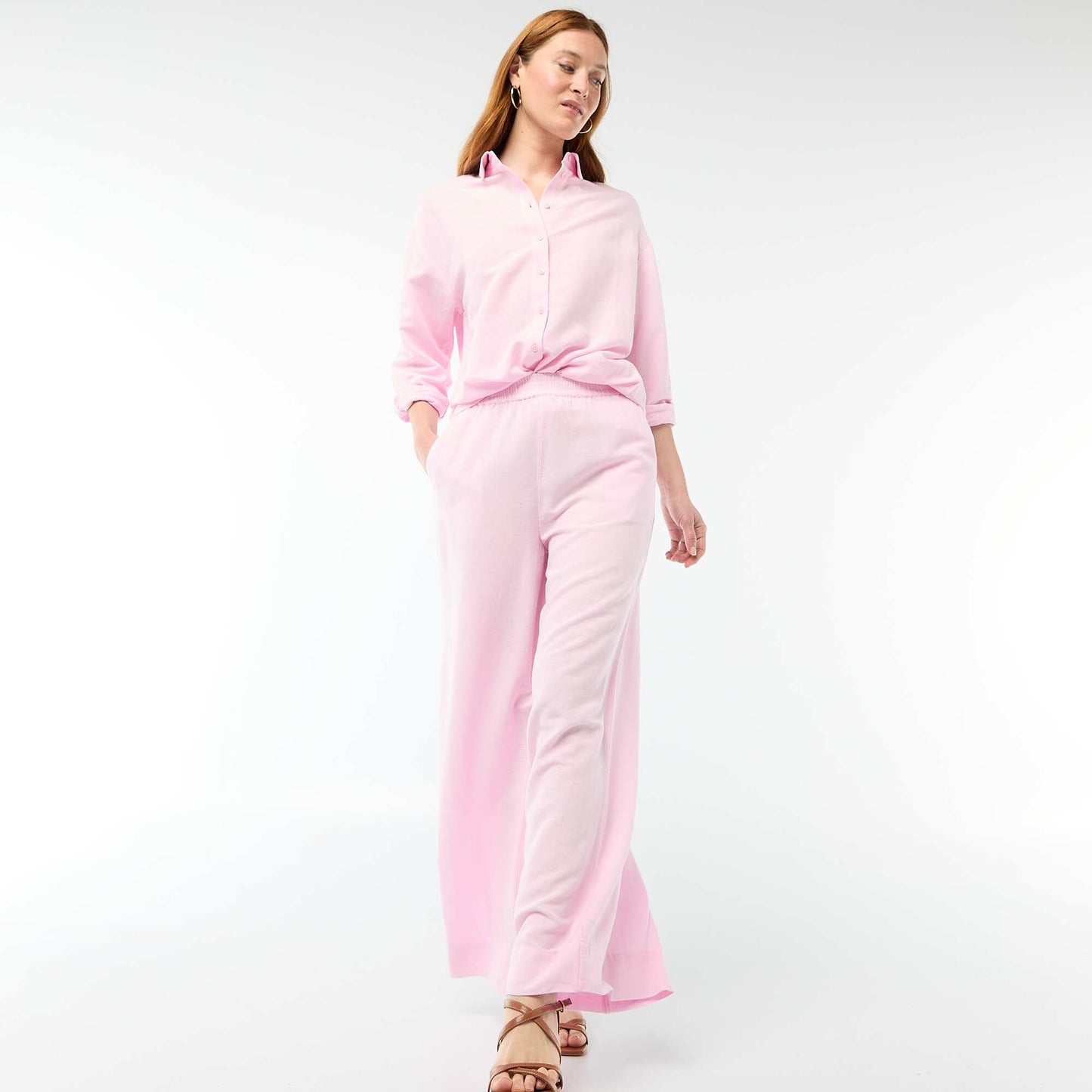Chemise en lin mélangé ROSE