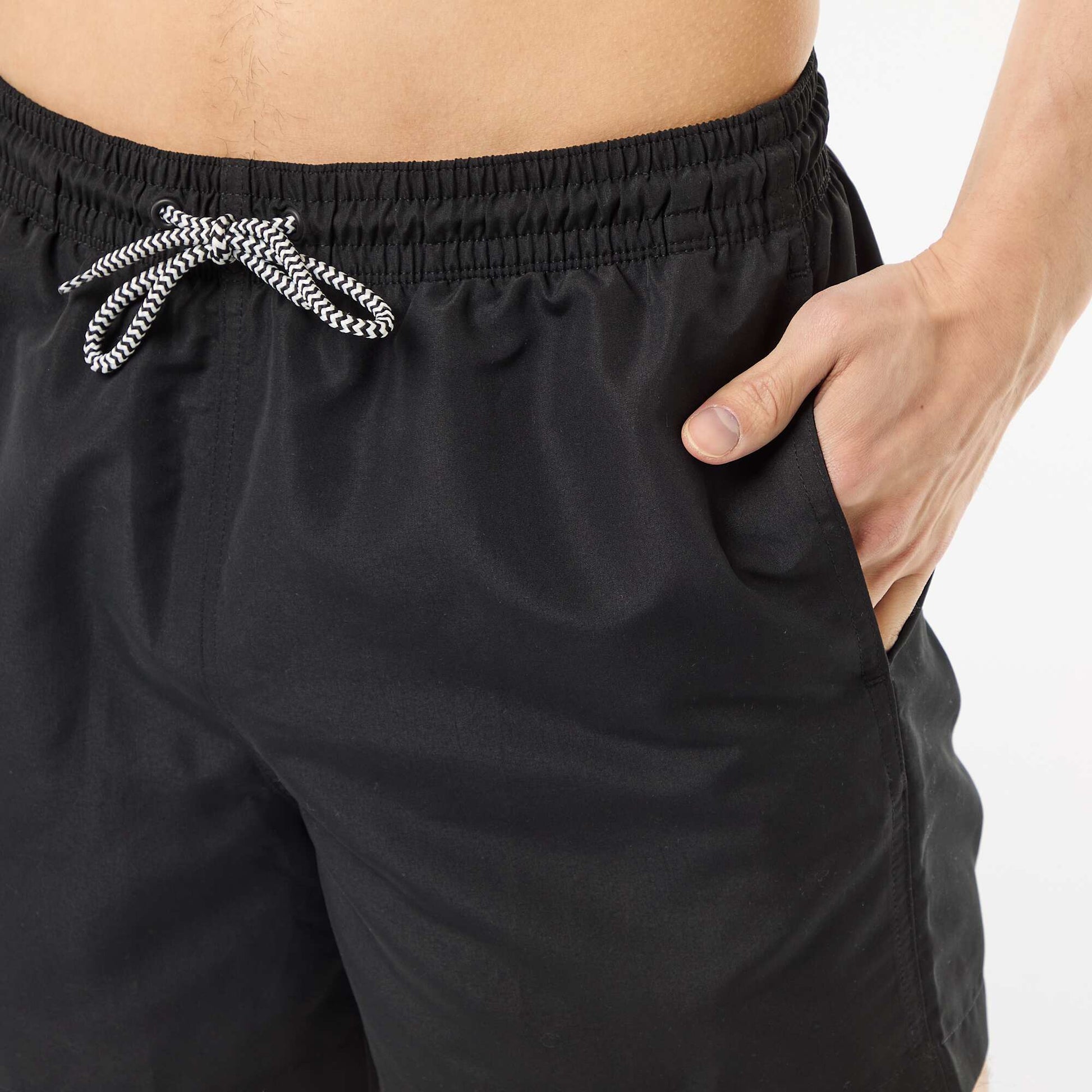 Short de plage NOIR