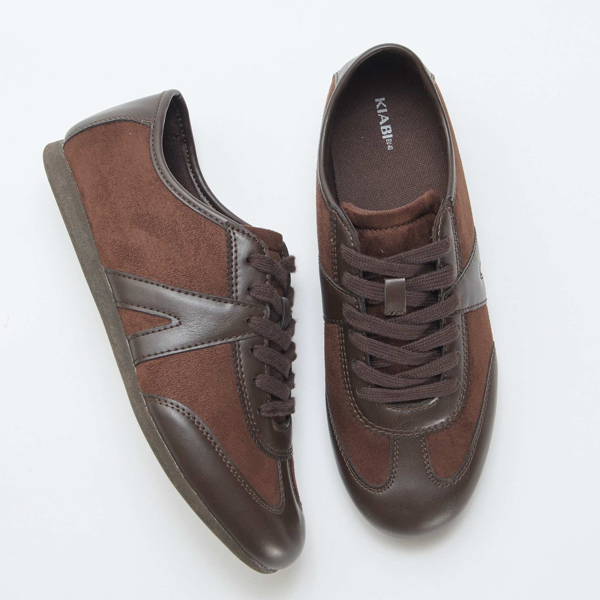Baskets basses MARRON