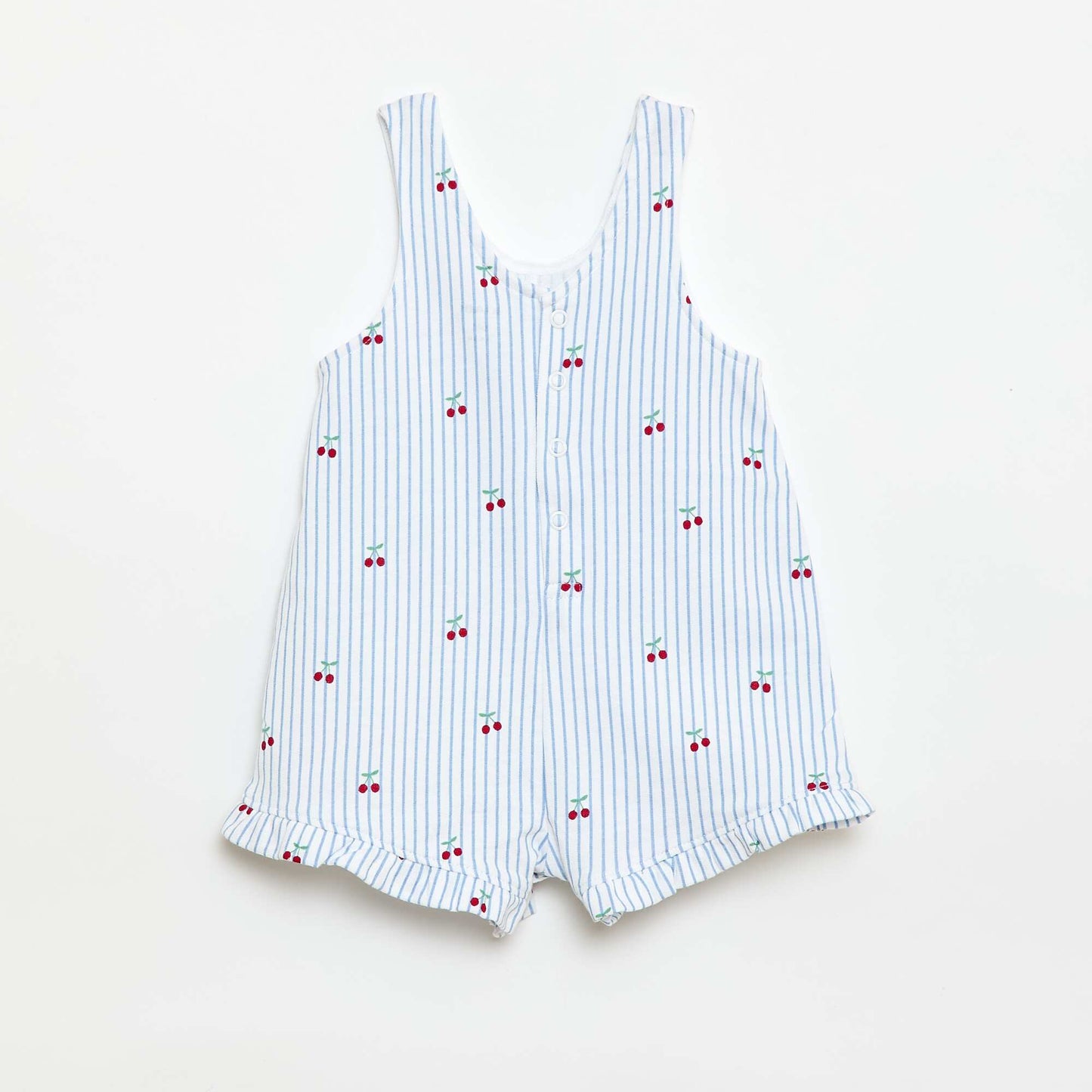 Ensemble 2 pièces T-shirt + combishort BLANC