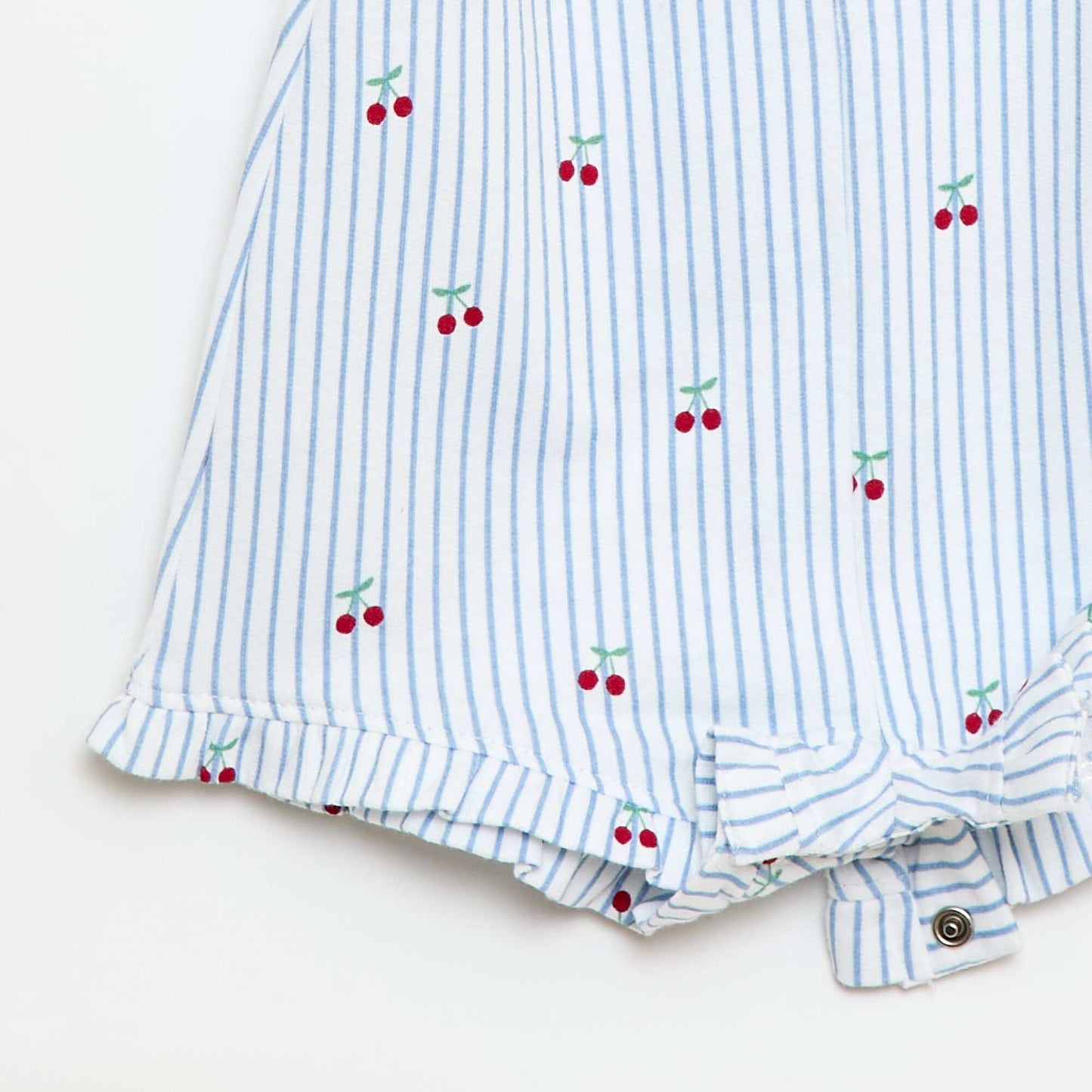 Ensemble 2 pièces T-shirt + combishort BLANC