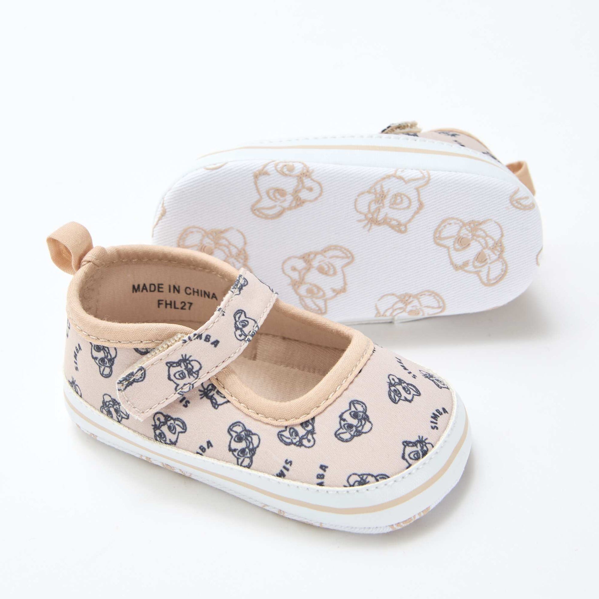 Ballerines 'Disney' à scratch BEIGE