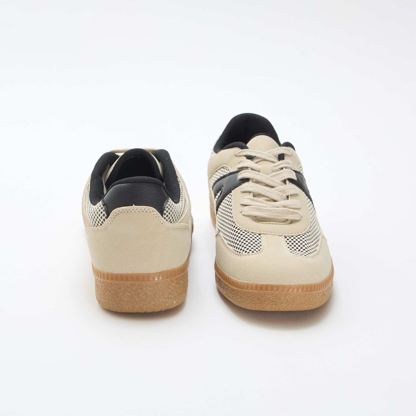 Baskets en mesh BEIGE