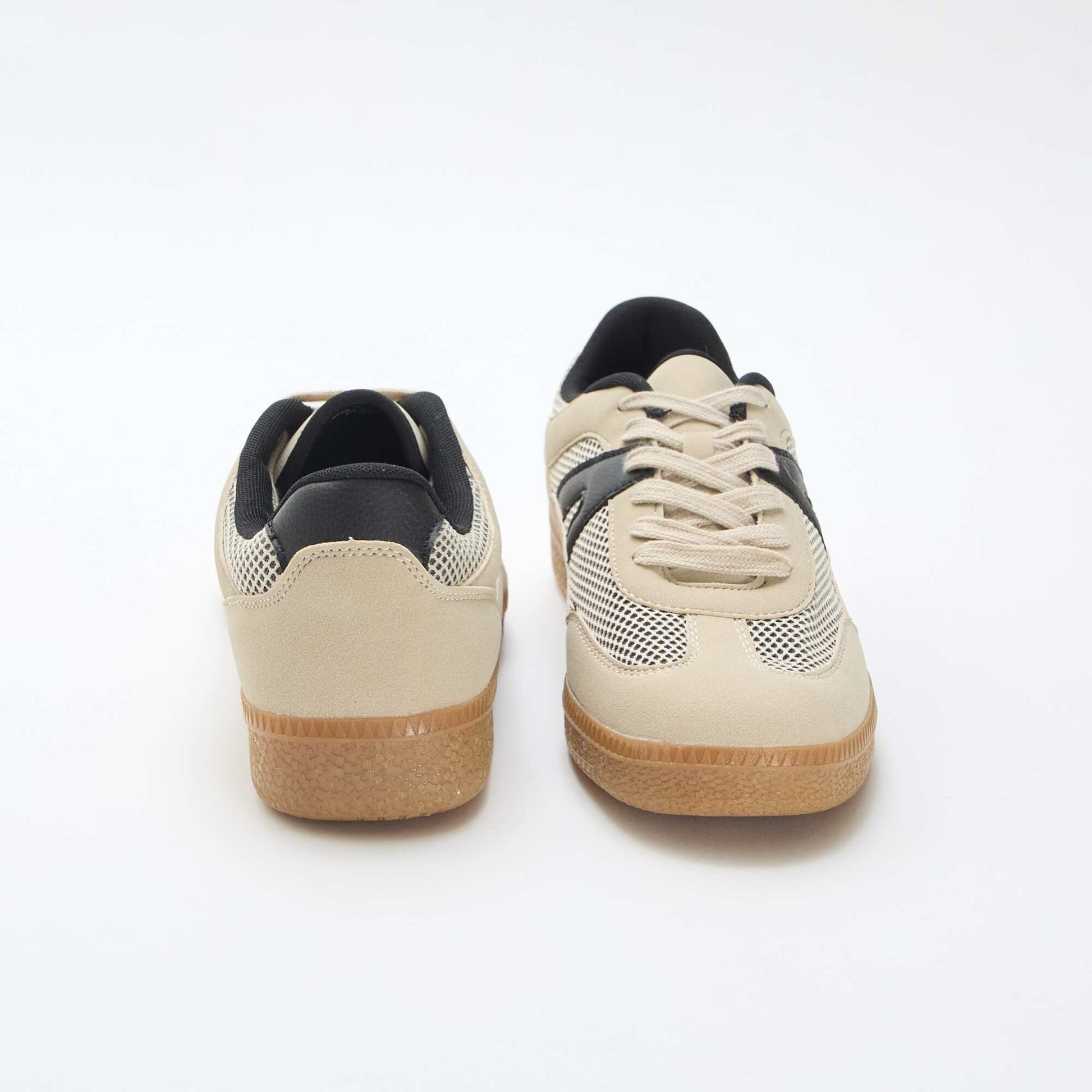 Baskets en mesh BEIGE