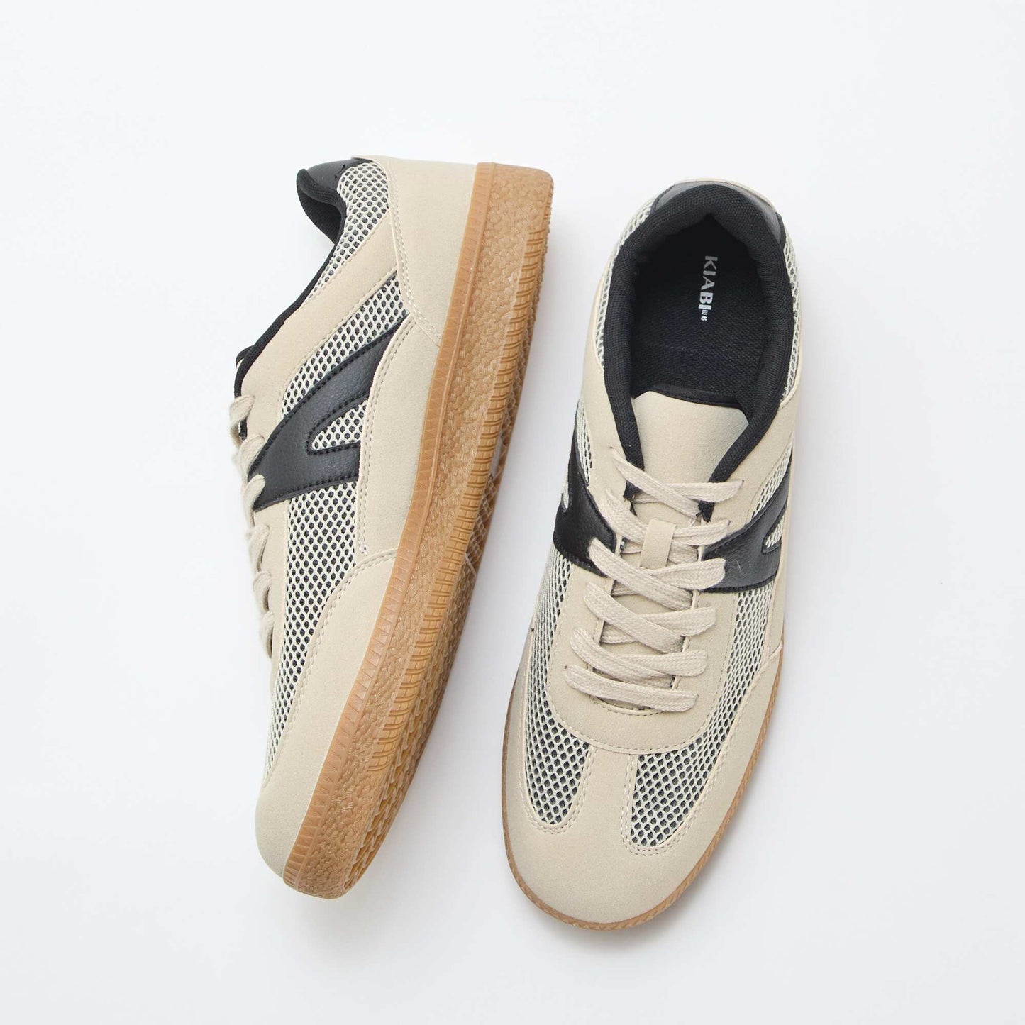 Baskets en mesh BEIGE