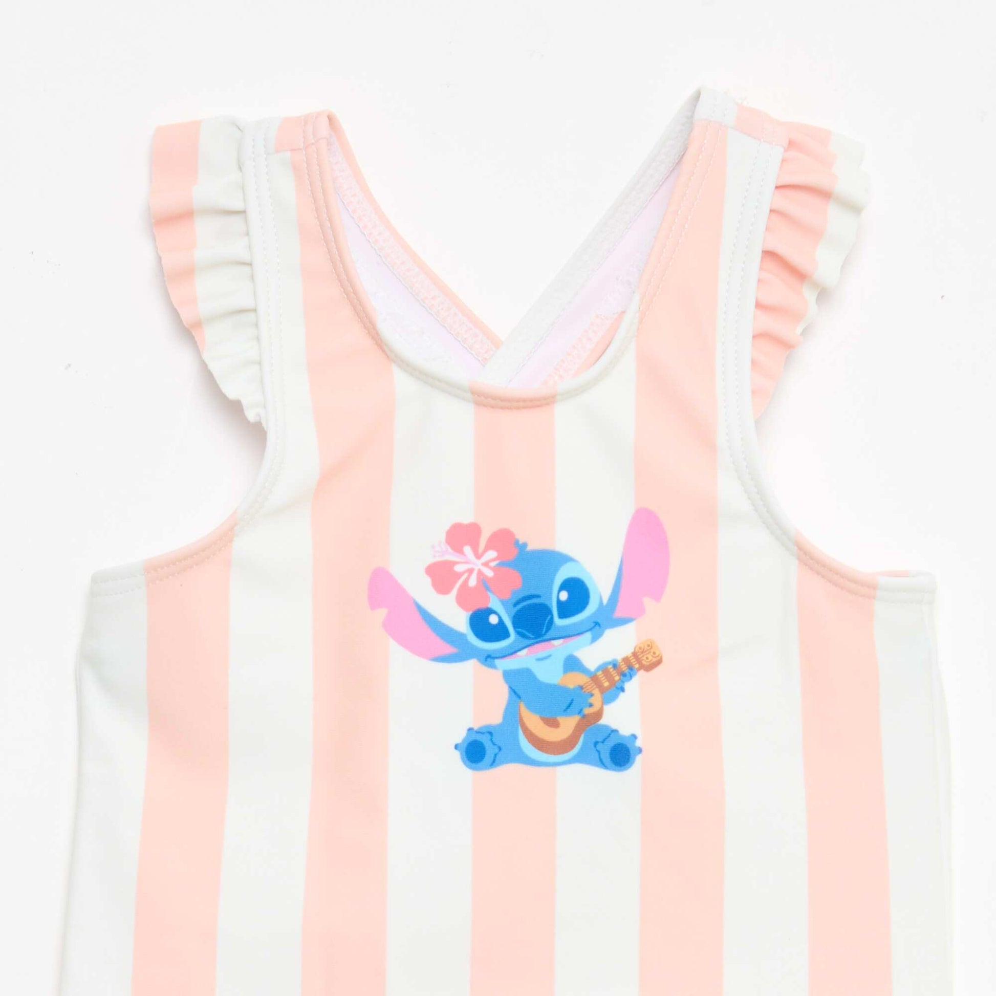 Maillot de bain 'Disney' 'Stitch' à rayure ORANGE