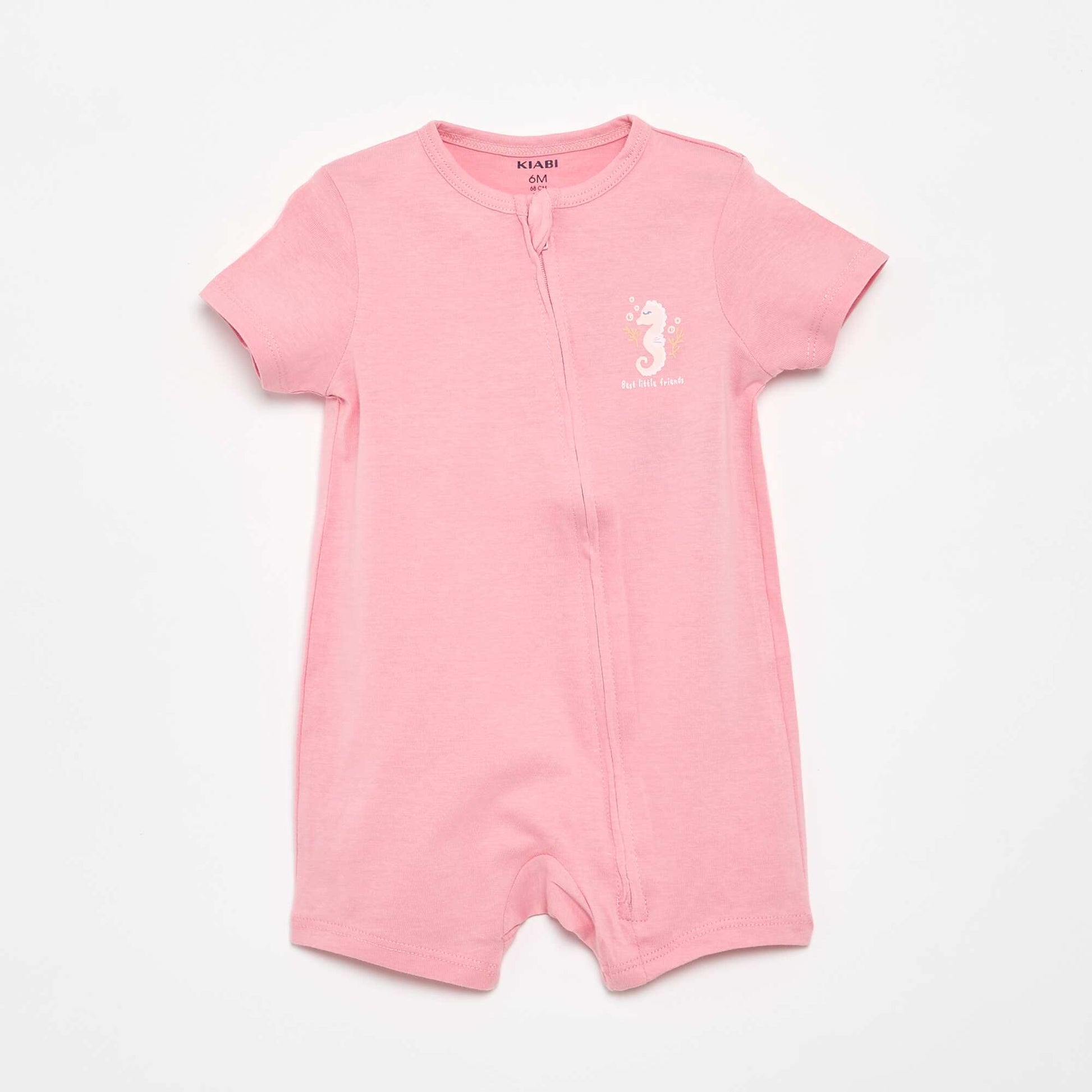 Dors-bien en coton ROSE