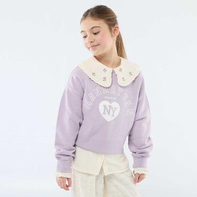 Sweat esprit campus VIOLET