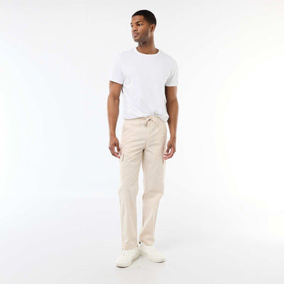 Pantalon multipoche regular fit GRIS