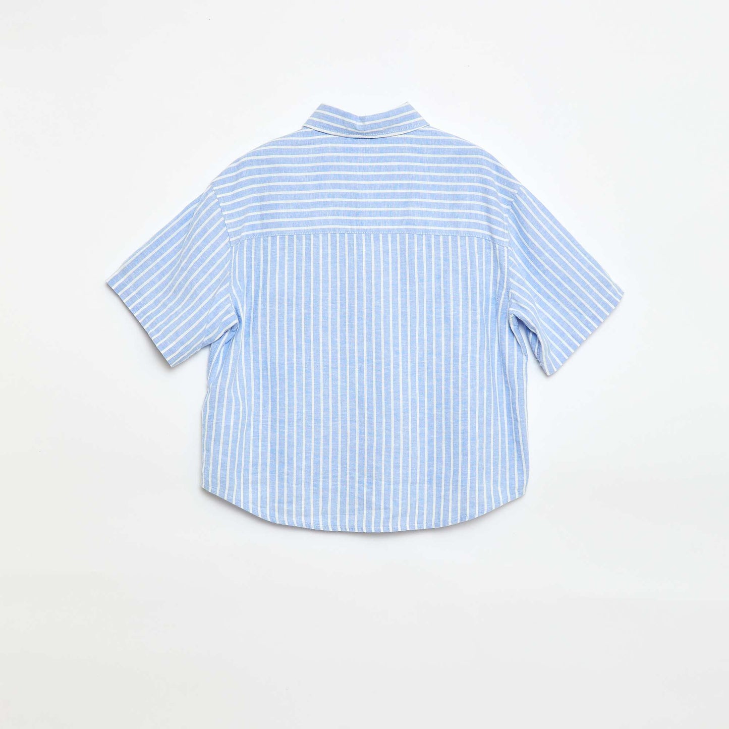 Chemise oversize rayée BLEU