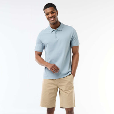 Bermuda chino uni en twill BEIGE