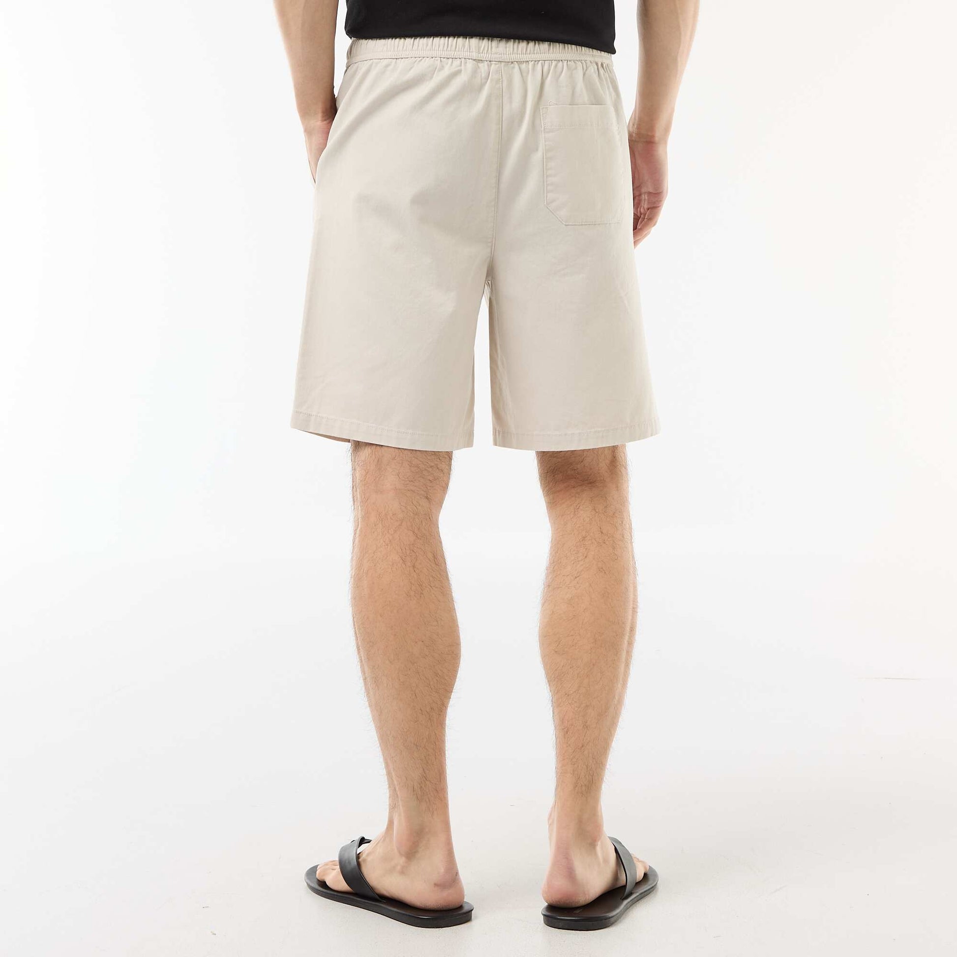Short chino uni GRIS